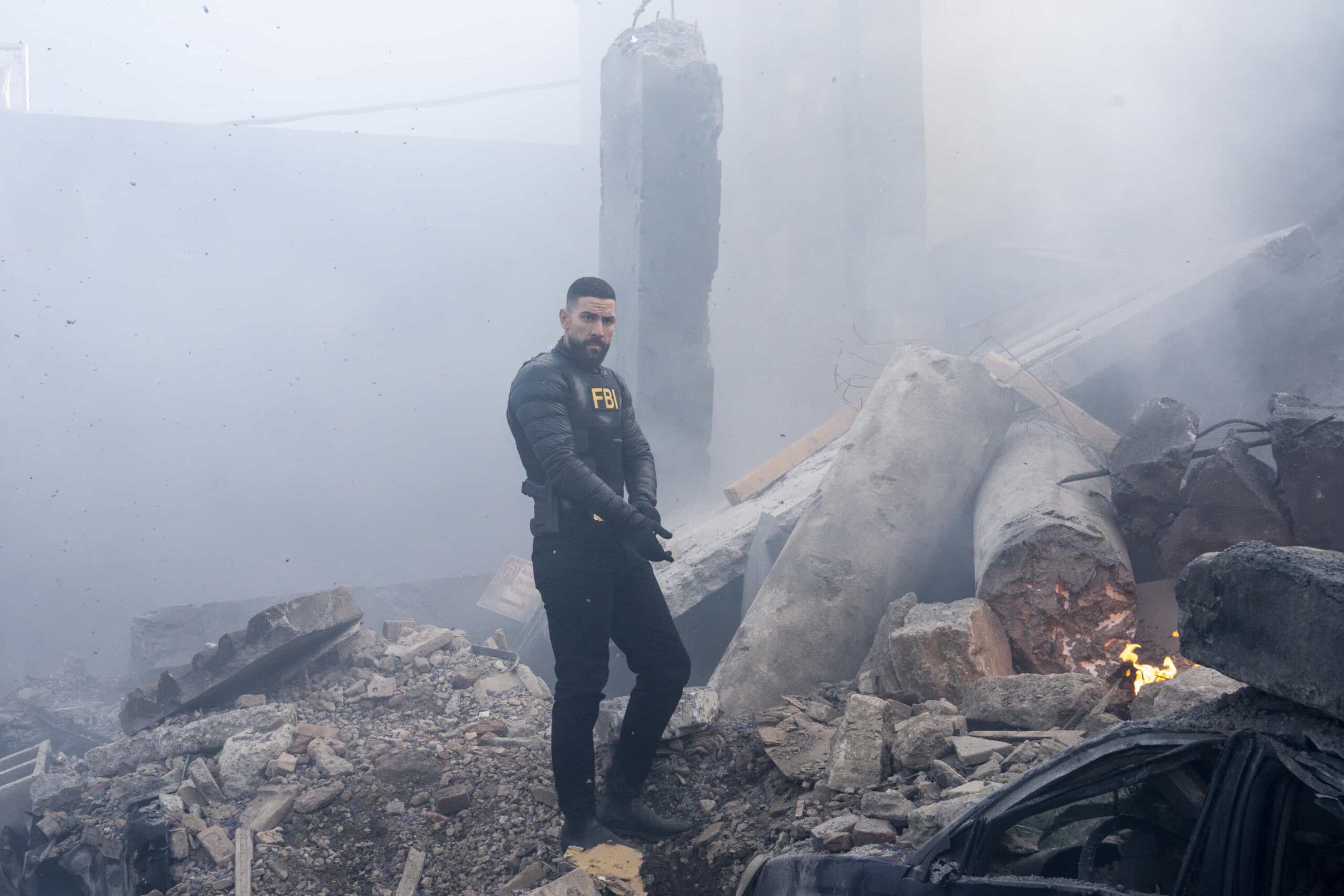 “Lone Wolf” – The team makes holiday plans while a seemingly straightforward murder investigation takes a shocking turn, putting the entire city of New York at risk, on back-to-back episodes of FBI, Monday, Dec. 15 (8:00-10:00 PM, ET/PT). Pictured: Zeeko Zaki as Special Agent Omar Adom ‘OA’ Zidan. Photo: Bennett Raglin/CBS ©2025 CBS Broadcasting, Inc. All Rights Reserved.