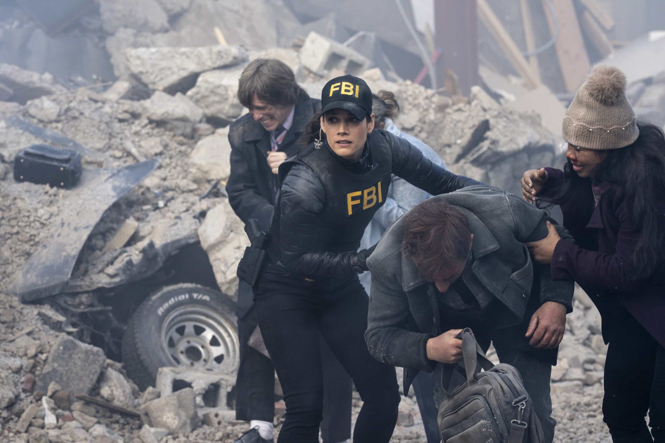 FBI Season 8 Episode 9 “Lone Wolf” – The team makes holiday plans while a seemingly straightforward murder investigation takes a shocking turn, putting the entire city of New York at risk, on back-to-back episodes of FBI, Monday, Dec. 15 (8:00-10:00 PM, ET/PT). Pictured: Missy Peregrym as Special Agent Maggie Bell. Photo: Bennett Raglin/CBS ©2025 CBS Broadcasting, Inc. All Rights Reserved.