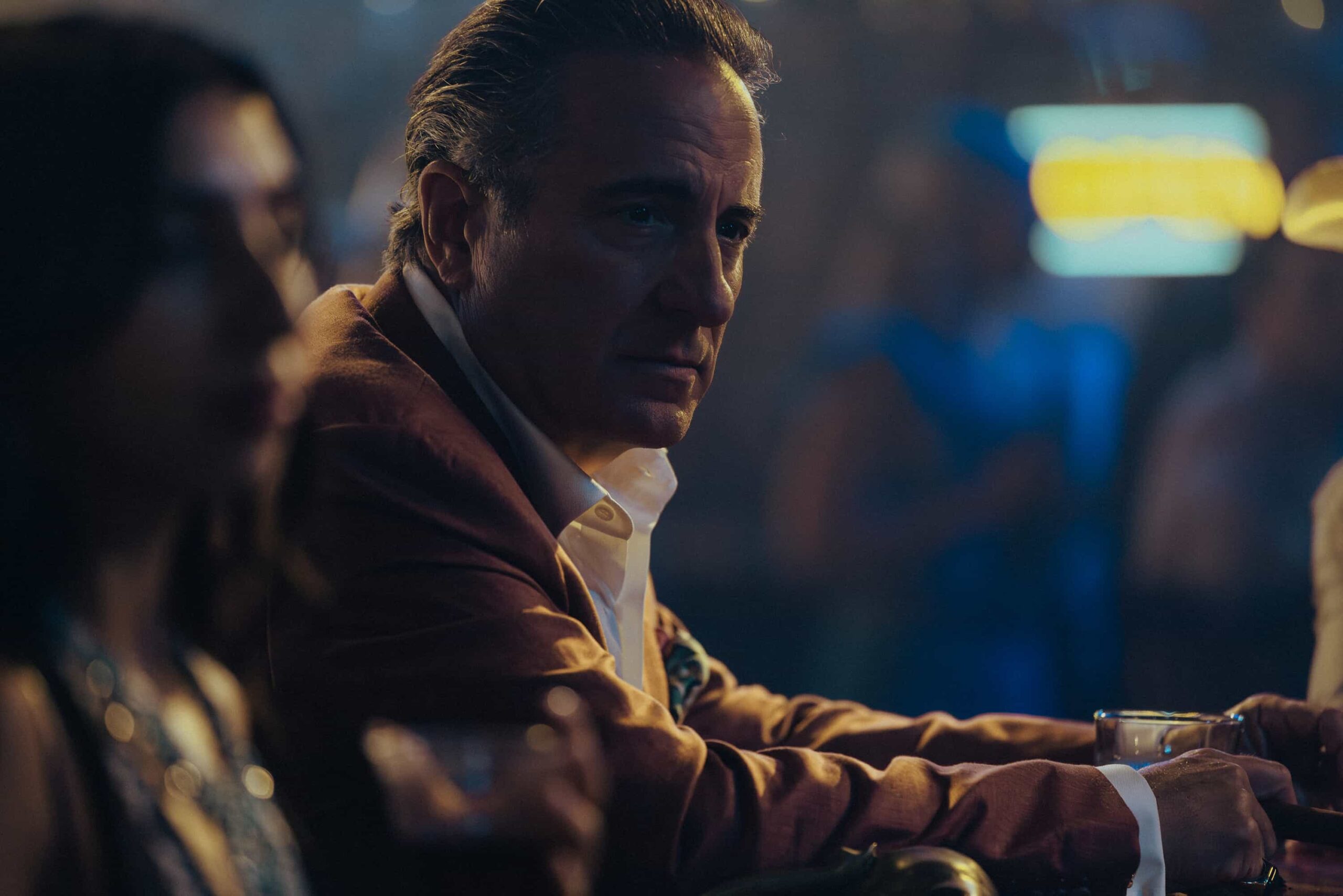 Andy Garcia as Gallino in Landman episode 6, season 2, streaming on Paramount+. Photo Credit: Emerson Miller/Paramount+