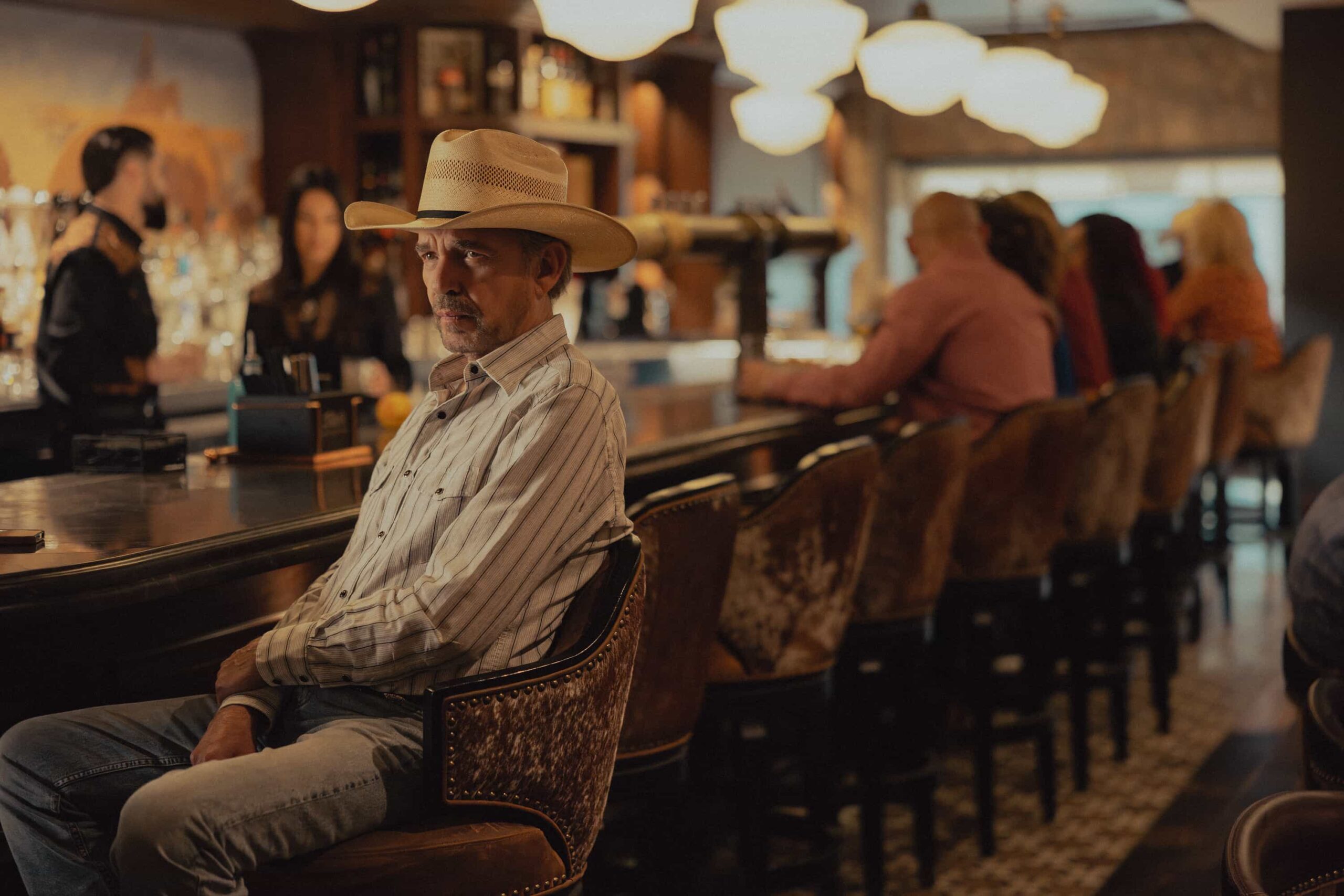 Landman Season 2 Episode 6 "Dark Night Of The Soul" - Billy Bob Thornton as Tommy Norris in Landman episode 6, season 2, streaming on Paramount+. Photo Credit: Emerson Miller/Paramount+