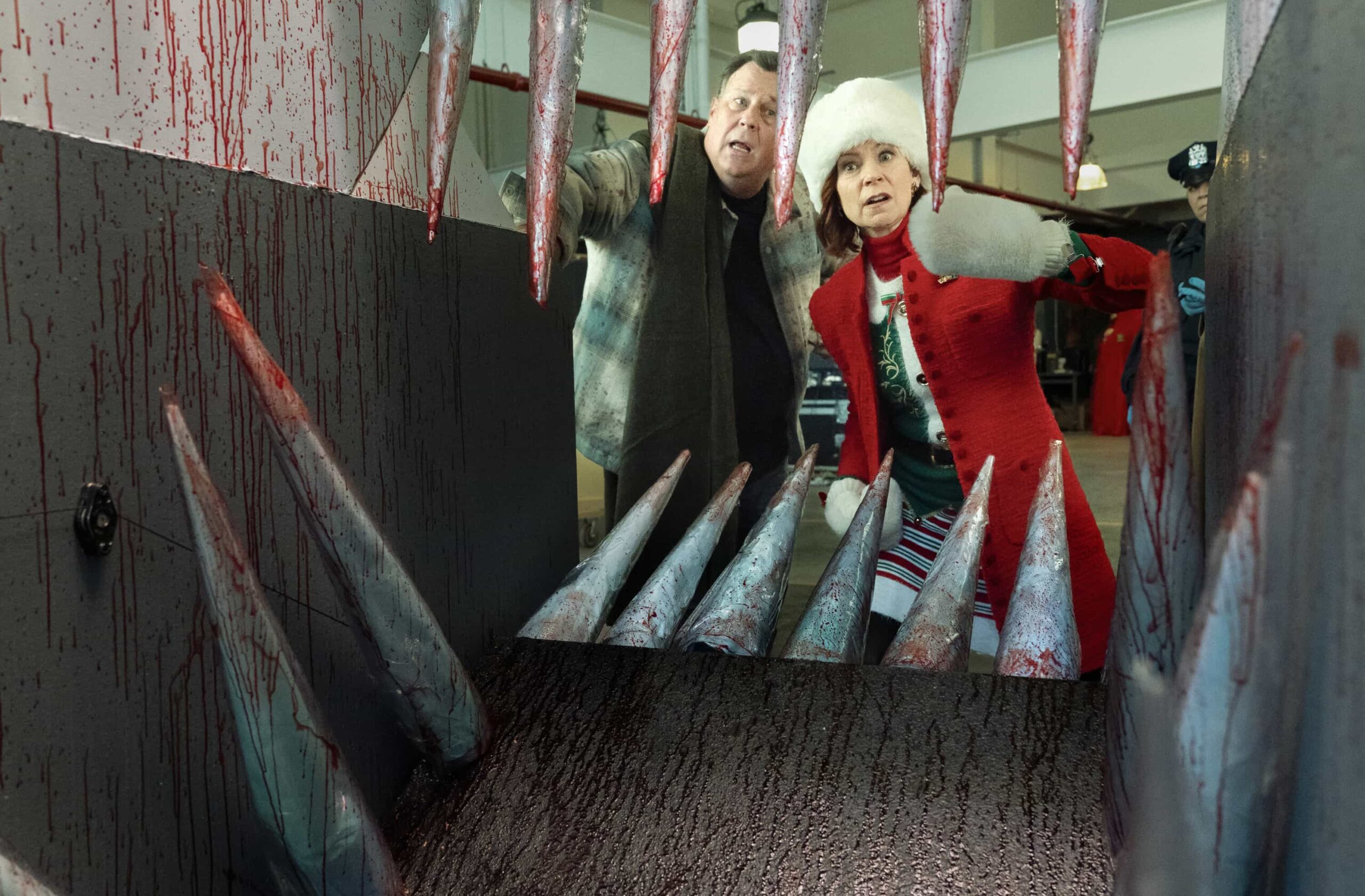 “A Hard Nut to Crack” – When an avant-garde choreographer’s “Nutcracker” rehearsal turns deadly, Elsbeth leaps into the cutthroat world of New York ballet, on ELSBETH, Thursday, Dec. 18 (10:00-11:00 PM, ET/PT) .  Pictured: Carrie Preston as Elsbeth Tascioni    Photo: Michael Parmelee/CBS ©2025 CBS Broadcasting, Inc. All Rights Reserved.