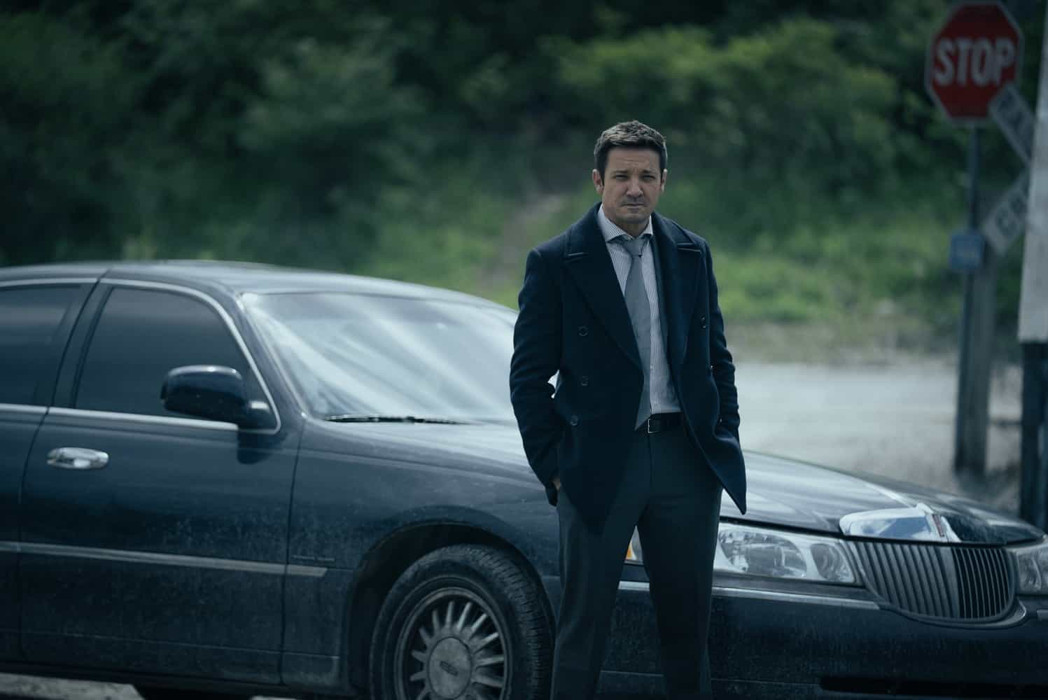 Mayor of Kingstown season 4 episode 10 - Jeremy Renner as Mike McLusky in Mayor of Kingstown episode 10, season 4, streaming on Paramount+, 2025. Credit: Jeremy Parsons/Paramount+