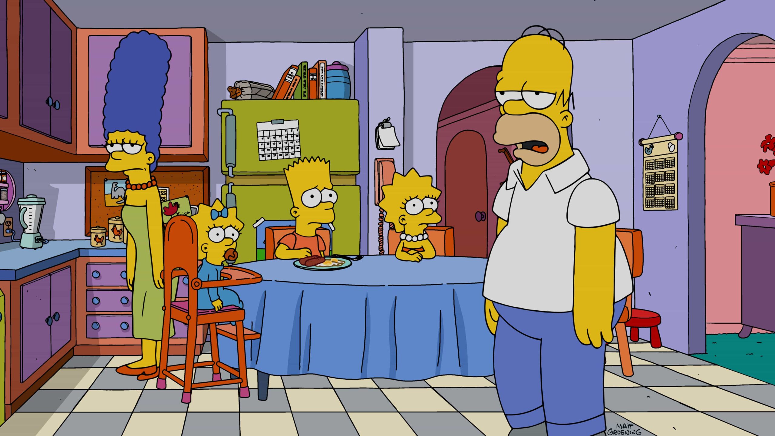 THE SIMPSONS: Homer's enthusiasm skills land him a job at a secretive company with a mind-altering agenda in the "Seperance" episode of THE SIMPSONS airing Sunday, Jan. 4 (8:00-8:30 PM ET/PT) on FOX. THE SIMPSONS © 2026 by 20th Television.