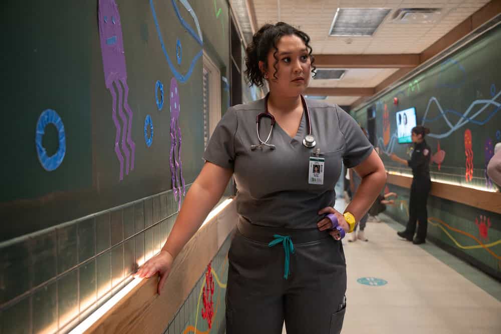 BRILLIANT MINDS -- "10 Minutes " Episode 211 -- Pictured: Aury Krebs as Dr. Dana Dang -- (Photo by: Pief Weyman/NBC)