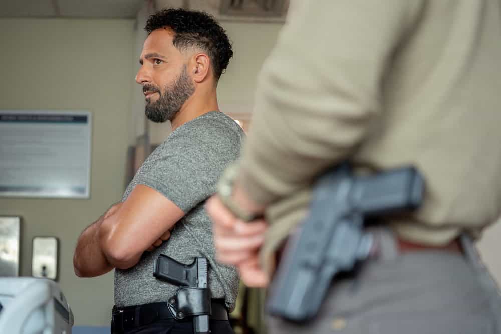THE HUNTING PARTY Season 2 Episode 1 image -- "Ron Simms" Episode 201 -- Pictured: Patrick Sabongui as Jacob Hassani -- (Photo by: Ralph Bavaro/NBC)