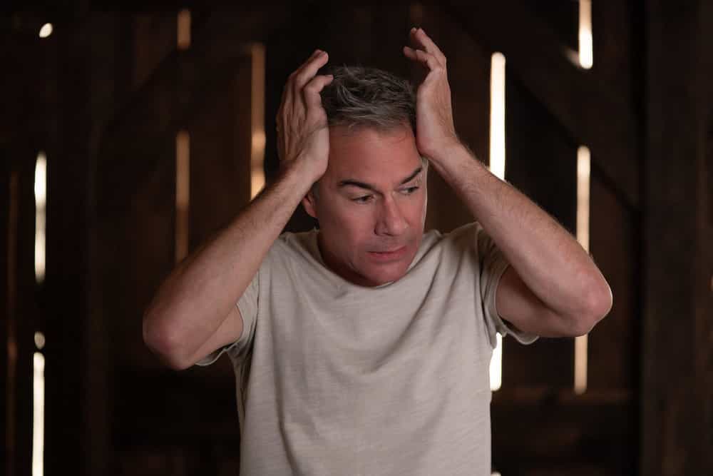 THE HUNTING PARTY Season 2 Episode 1 promo -- "Ron Simms" Episode 201 -- Pictured: Eric McCormack as Ron Simms -- (Photo by: Ralph Bavaro/NBC)