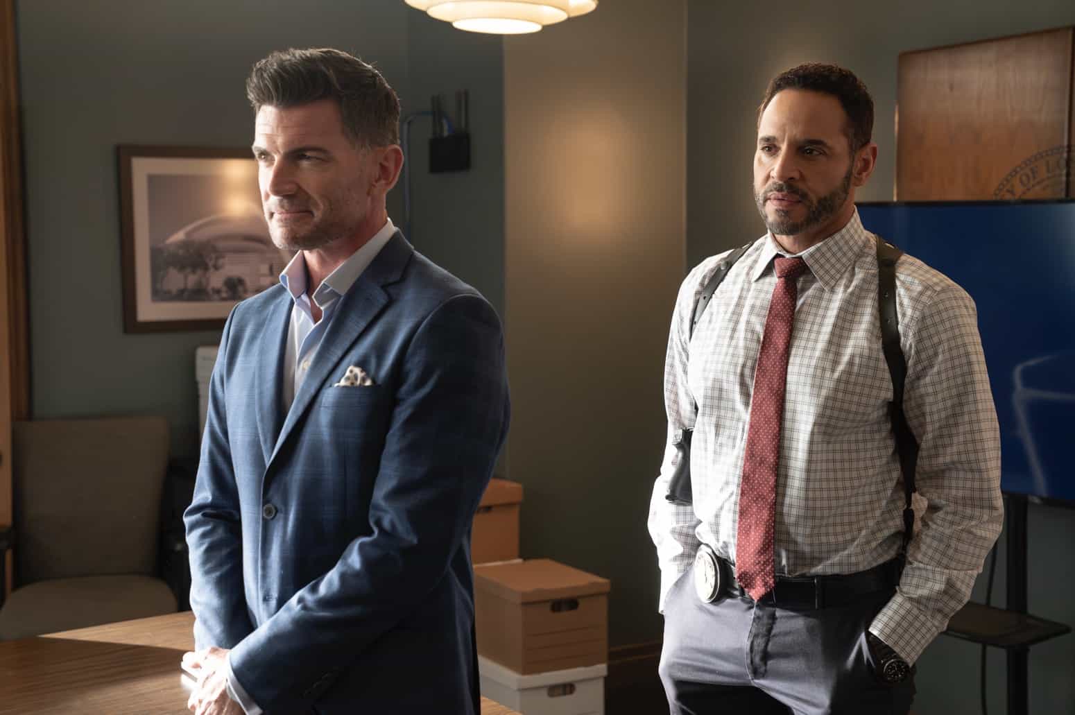 HIGH POTENTIAL - “The One That Got Away: Part Two” - Morgan’s suspicions of Rhys grow deeper as the case of the missing Rembrandt artwork continues. Elsewhere, Roman’s missing backpack causes problems for all involved. TUESDAY, JAN. 6 (9:00-10:00 p.m. EST) on ABC. (Disney/Jessica Perez) 
AIDEN TURNER, DANIEL SUNJATA