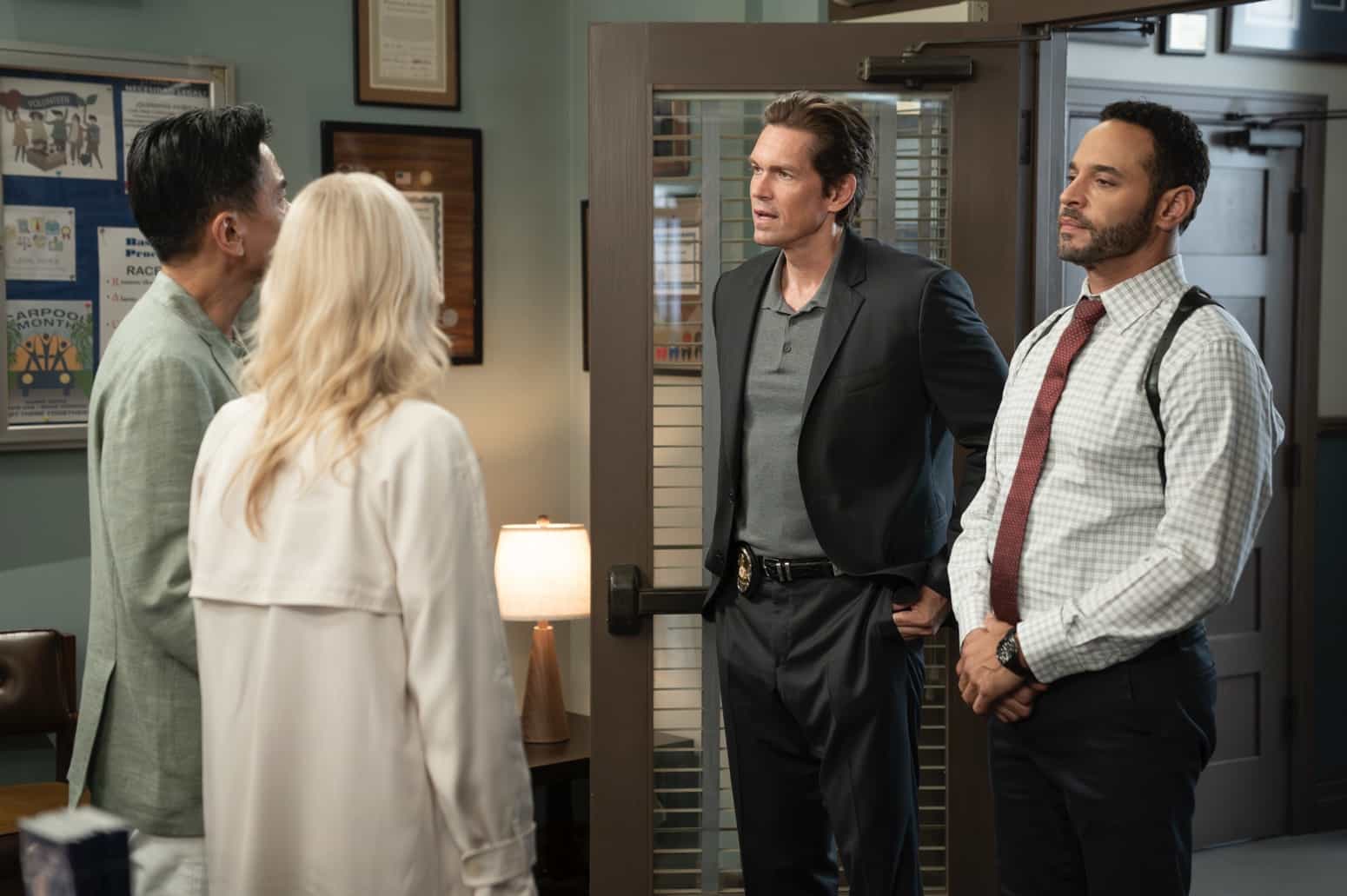 HIGH POTENTIAL - “The One That Got Away: Part Two” - Morgan’s suspicions of Rhys grow deeper as the case of the missing Rembrandt artwork continues. Elsewhere, Roman’s missing backpack causes problems for all involved. TUESDAY, JAN. 6 (9:00-10:00 p.m. EST) on ABC. (Disney/Jessica Perez) 
STEVE HOWEY, DANIEL SUNJATA