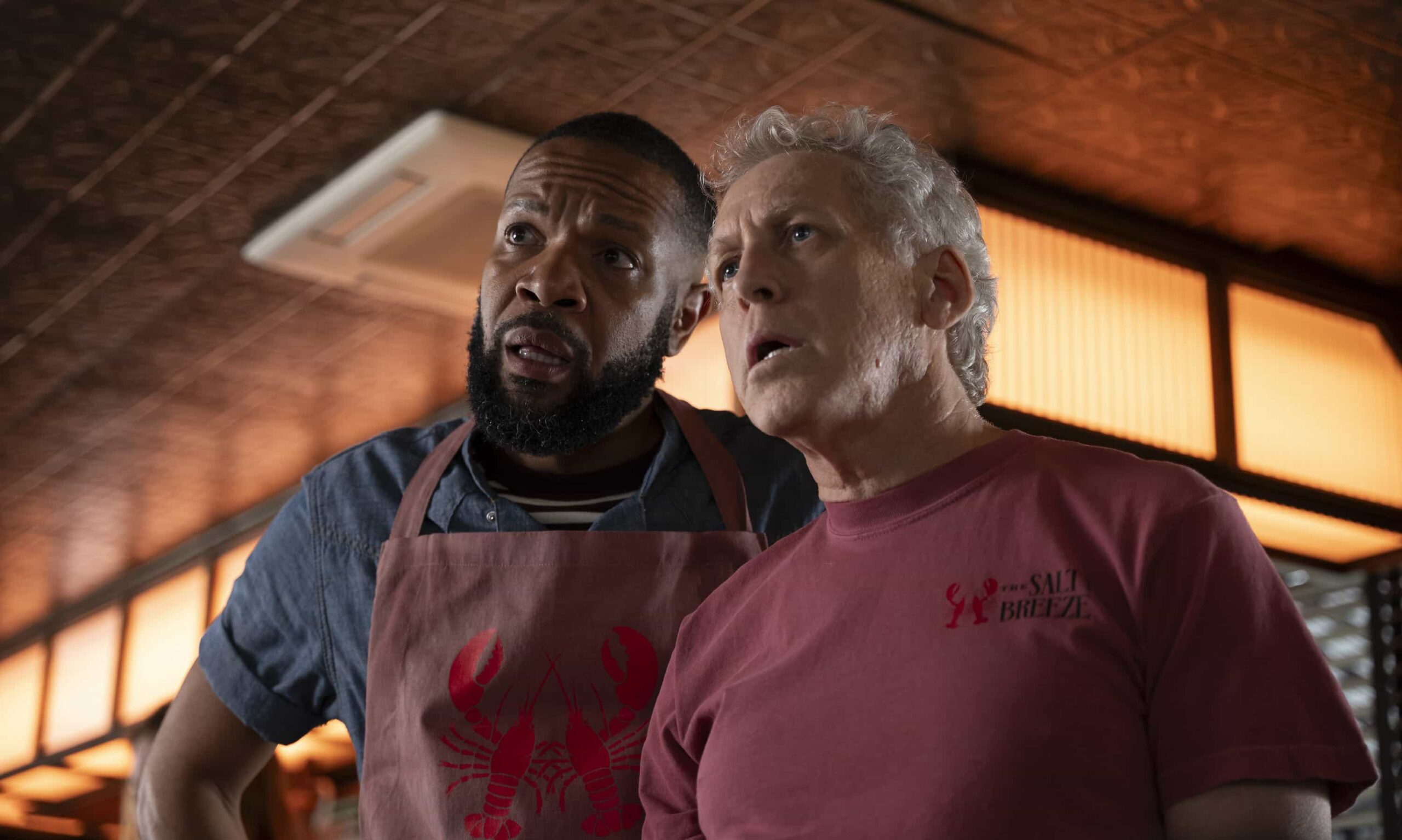 BEST MEDICINE: L-R: Jason Veasey and Stephen Spinella in the special advance series premiere on Sunday, Jan. 4 (8:00-9:00 PM ET / Live to All Time Zones) immediately following the FOX NFL doubleheader. BEST MEDICINE will have it's time period premiere on Tuesday, Jan 6 (8:00-9:00 PM ET/PT) on FOX. © 2026 Fox Media LLC. CR: Francisco Roman/FOX.