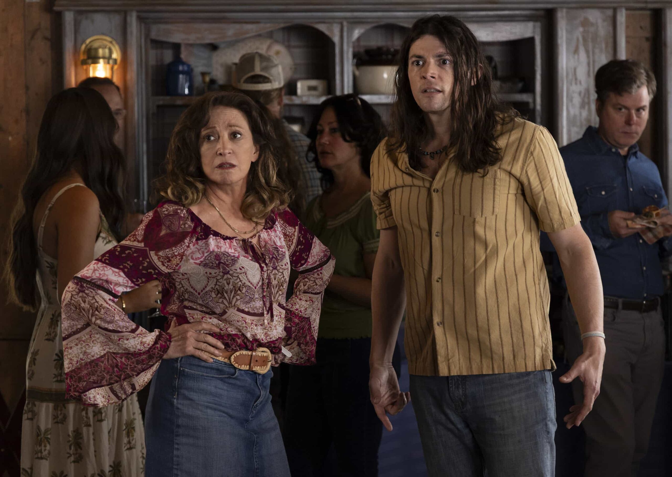 BEST MEDICINE: L-R: Wendy Makkena and Adrian Enscoe in the special advance series premiere on Sunday, Jan. 4 (8:00-9:00 PM ET / Live to All Time Zones) immediately following the FOX NFL doubleheader. BEST MEDICINE will have it's time period premiere on Tuesday, Jan 6 (8:00-9:00 PM ET/PT) on FOX. © 2026 Fox Media LLC. CR: Francisco Roman/FOX.