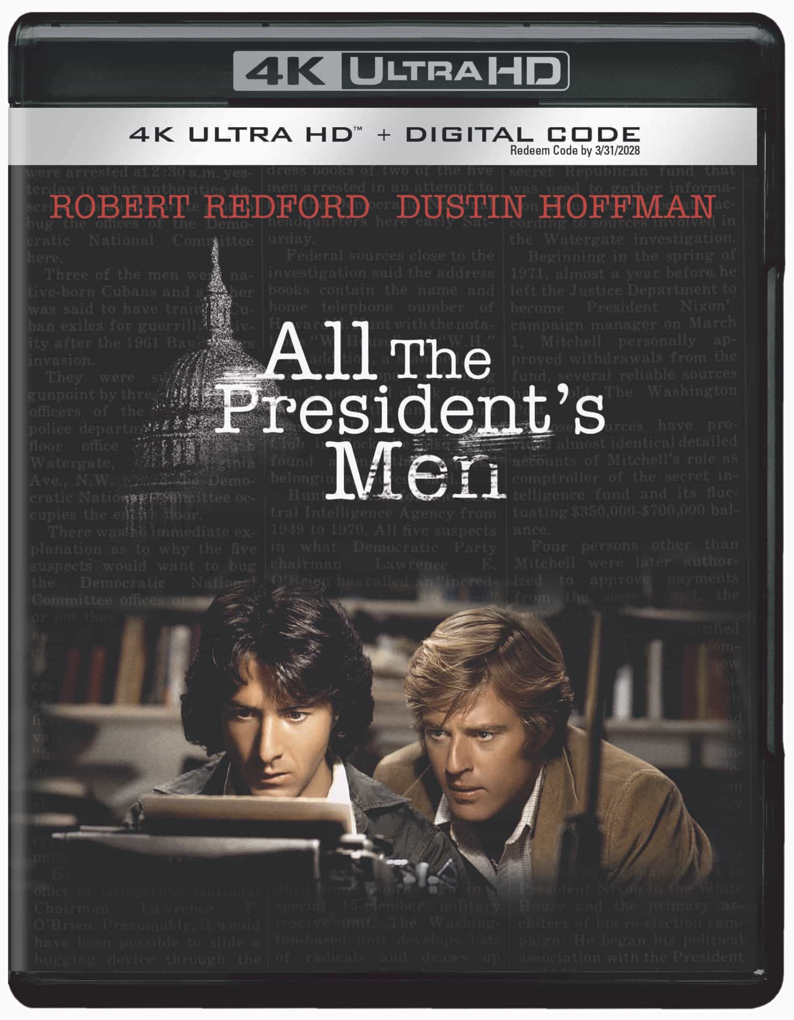All The Presidents Men 4k Cover