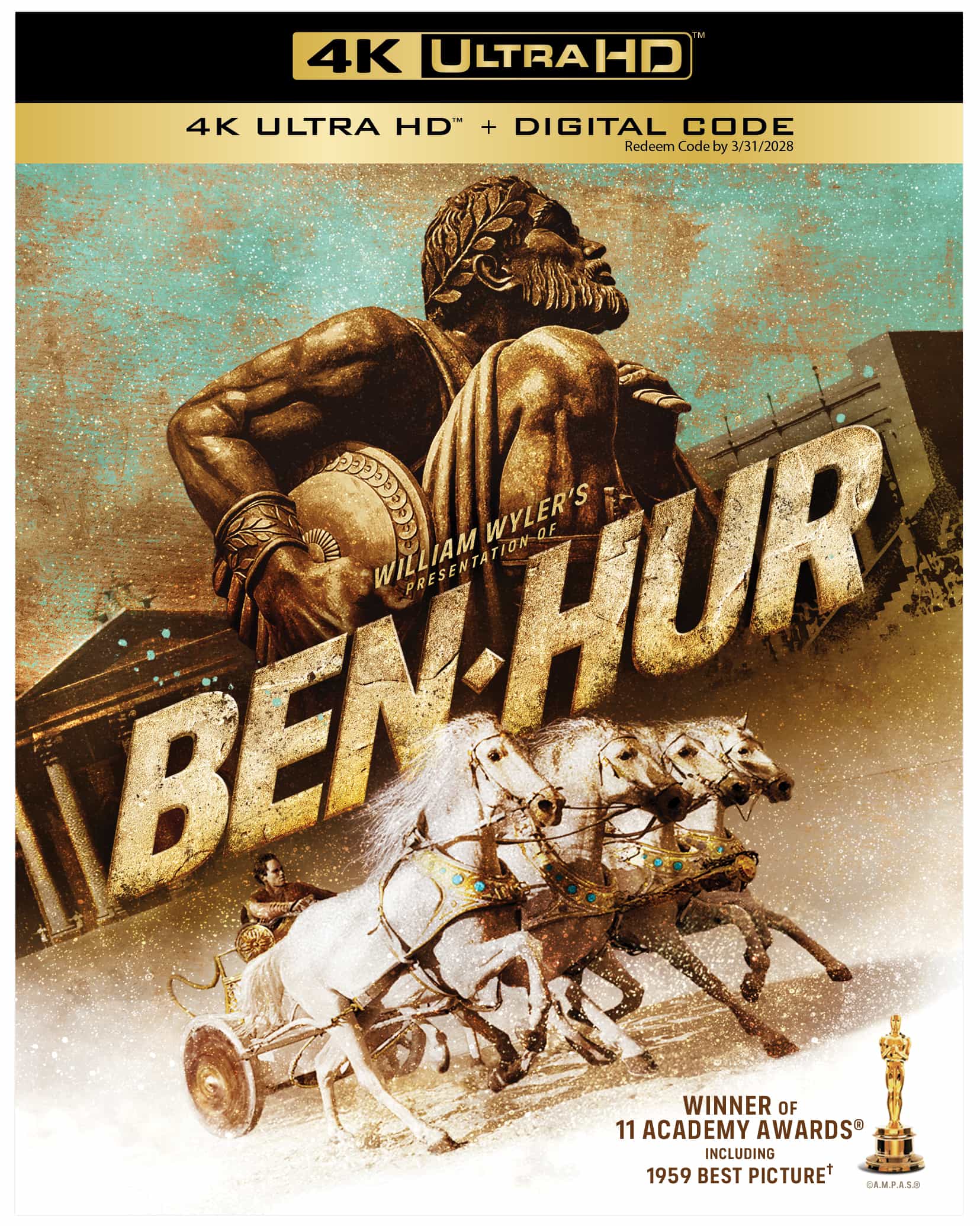 Ben-Hur 4k UHD Cover