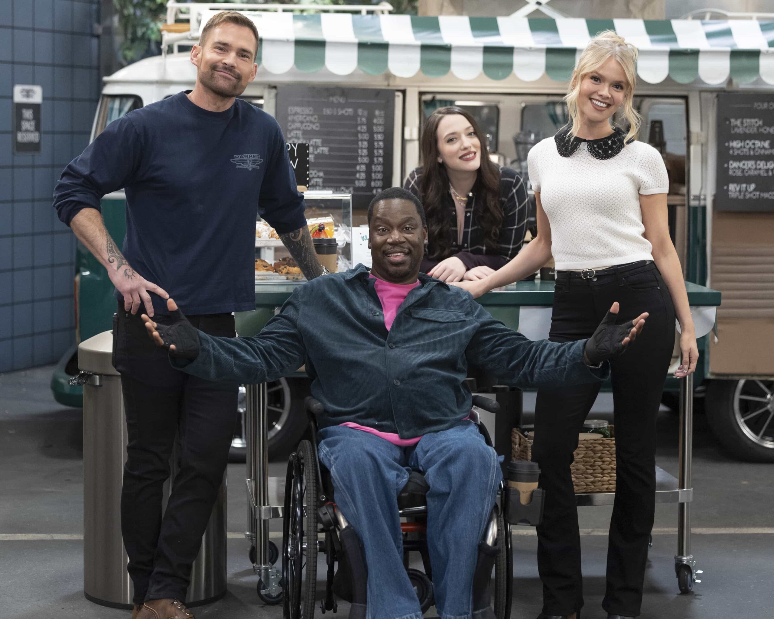 SHIFTING GEARS - “Dog” - When Matt refuses to let Carter bring a dog into “his” house, Riley starts to wonder if it’s time for her and the kids to find their own place. Meanwhile, Gabe seeks Riley’s advice amid second thoughts about moving in with Amelie. WEDNESDAY, JAN. 7 (8:00-8:30 p.m. EST) on ABC. (Disney/Raymond Liu) 
SEANN WILLIAM SCOTT, DARYL "CHILL" MITCHELL, KAT DENNINGS, CARSON FAGERBAKKE