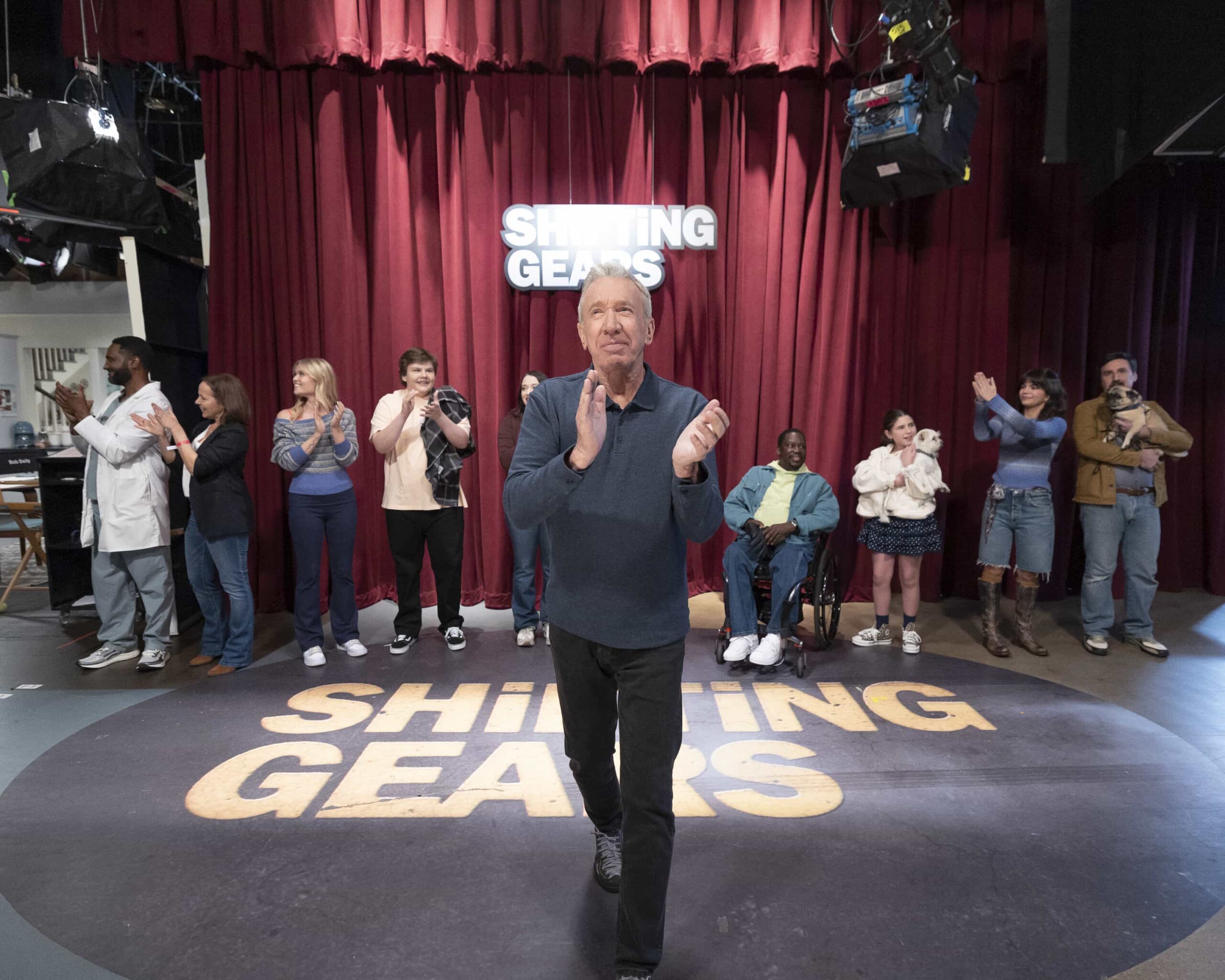 SHIFTING GEARS - “Dog” - When Matt refuses to let Carter bring a dog into “his” house, Riley starts to wonder if it’s time for her and the kids to find their own place. Meanwhile, Gabe seeks Riley’s advice amid second thoughts about moving in with Amelie. WEDNESDAY, JAN. 7 (8:00-8:30 p.m. EST) on ABC. (Disney/Raymond Liu) 
DWAYNE COLBERT, TRACI BELUSHI, CARSON FAGERBAKKE, MAXWELL SIMKINS, TIM ALLEN, DARYL "CHILL" MITCHELL, BARRETT MARGOLIS, ISABELLA FELICIANA, MICHAEL OSBORNE