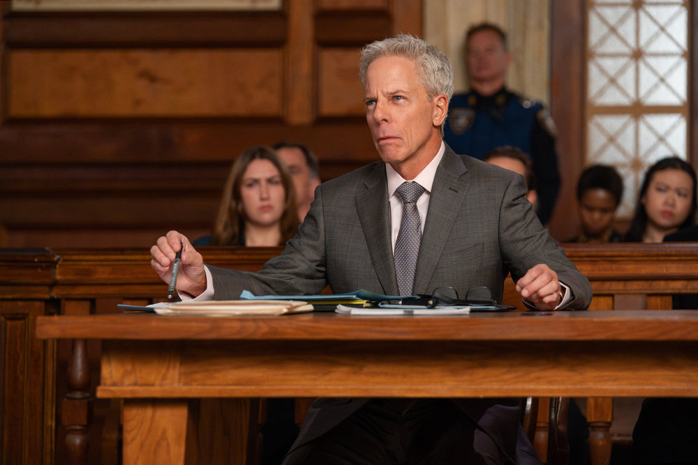 LAW & ORDER: SPECIAL VICTIMS UNIT -- "Purity" Episode 27012 -- Pictured: Greg Germann as Strauss -- (Photo by: Ralph Bavaro/NBC)