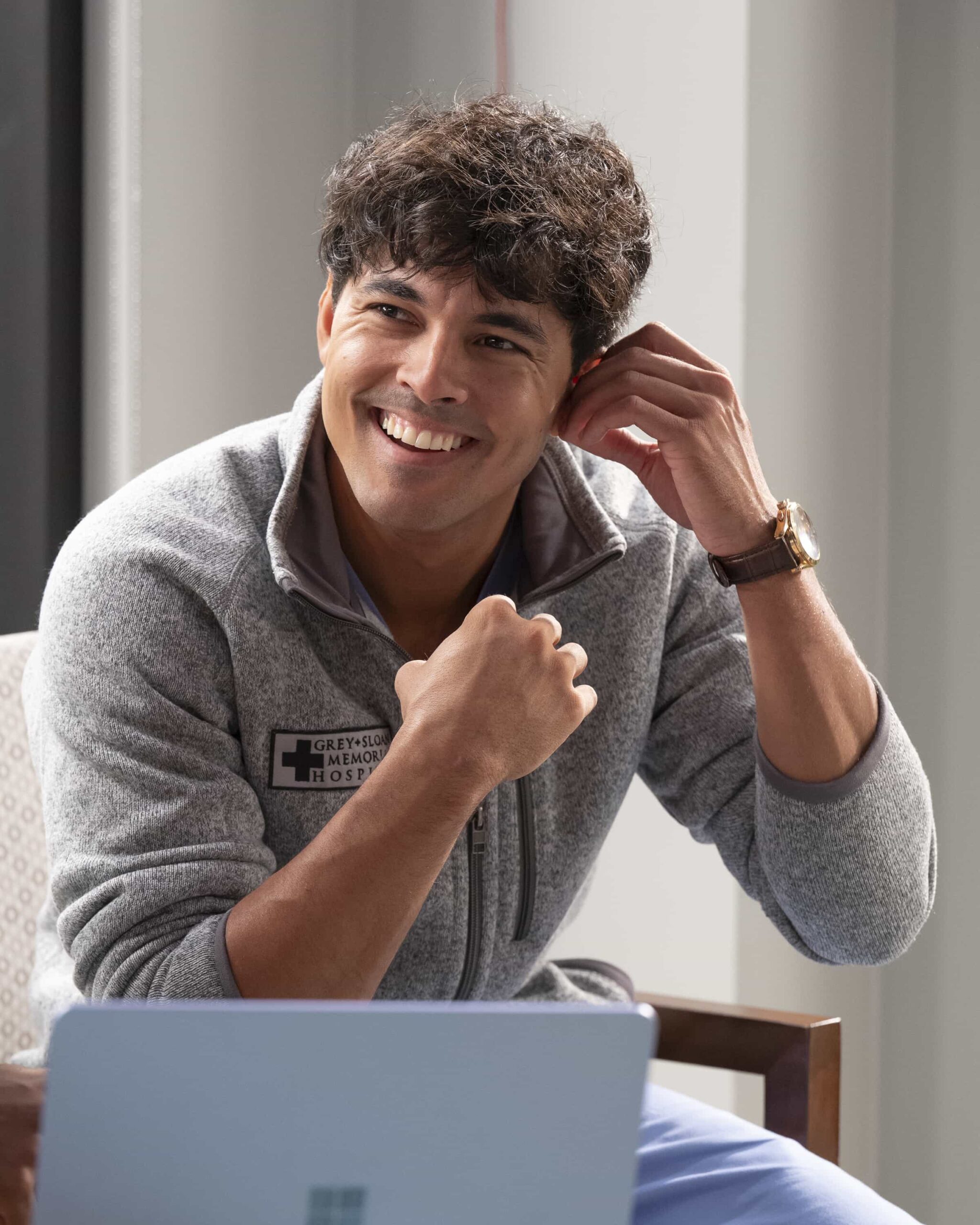 GREY’S ANATOMY - “Skyfall” - Winston and Ben fight to save Jo’s life, while Teddy supports Link. Owen and Jules battle to save a young man, and Lucas forms an unexpected bond with a patient. THURSDAY, JAN. 8 (10:00-11:00 p.m. EST) on ABC. (Disney/Anne Marie Fox) 
NIKO TERHO