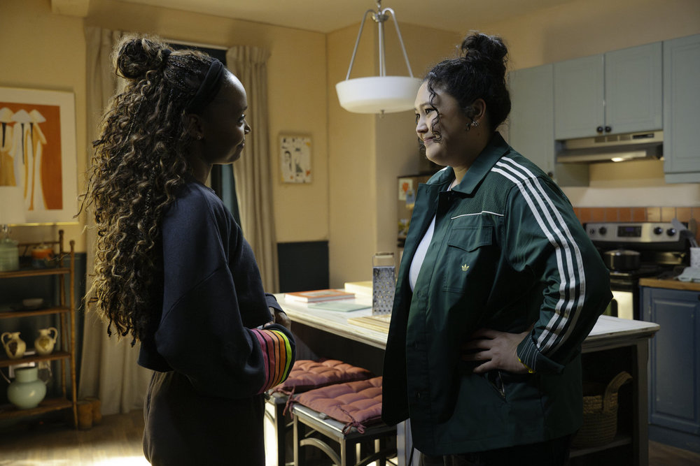 BRILLIANT MINDS -- "The Rider" Episode 212 -- Pictured: (l-r) Ashleigh LaThrop as Dr. Ericka Kinney, Aury Krebs as Dr. Dana Dang -- (Photo by: Pief Weyman/NBC)