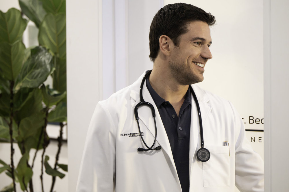 BRILLIANT MINDS -- "The Rider" Episode 212 -- Pictured: Marco Pigossi as Dr. Beau Pedrosa -- (Photo by: Pief Weyman/NBC)