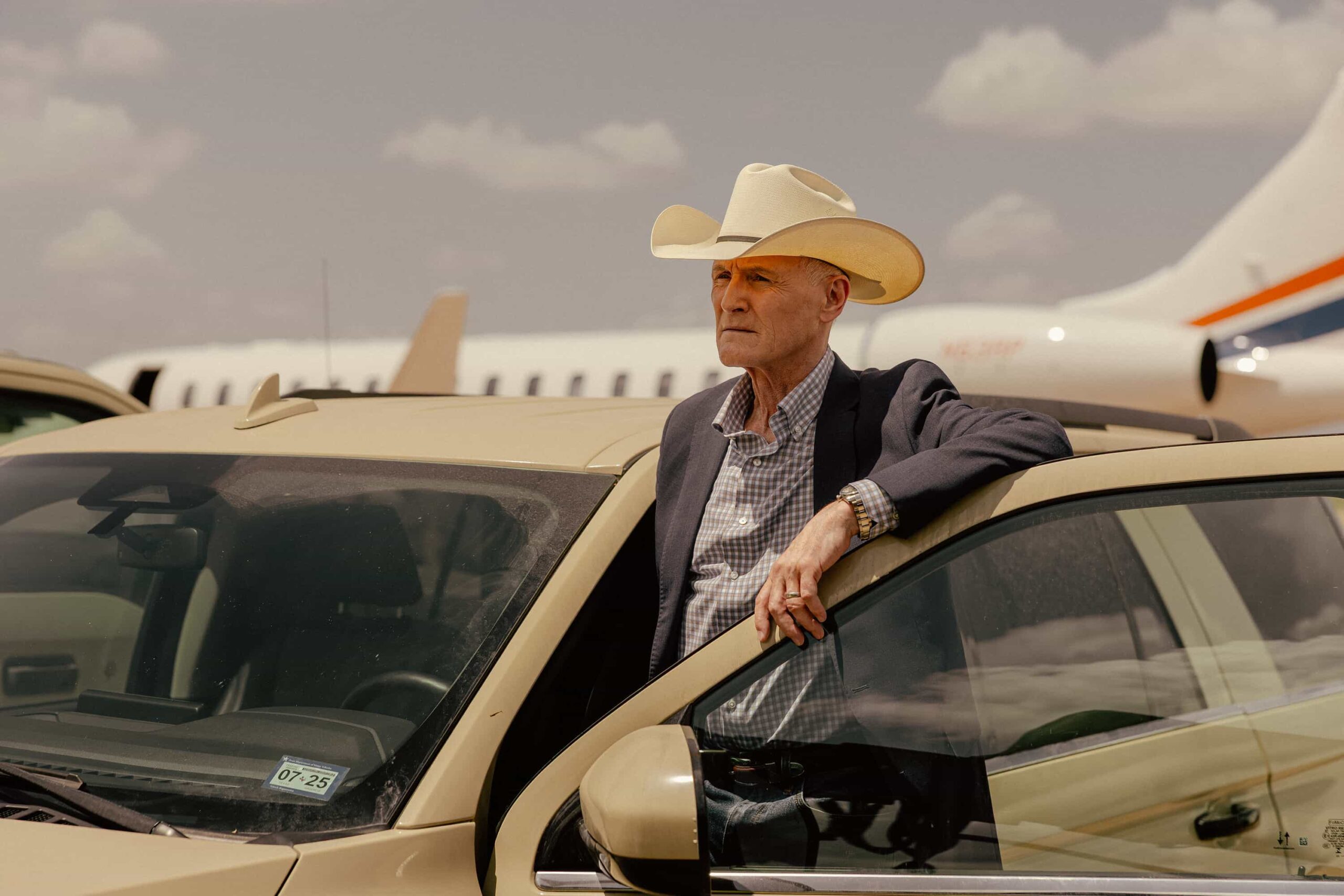 Colm Feore as Nathan in Landman episode 10, season 2, streaming on Paramount+. Photo Credit: Emerson Miller/Paramount+