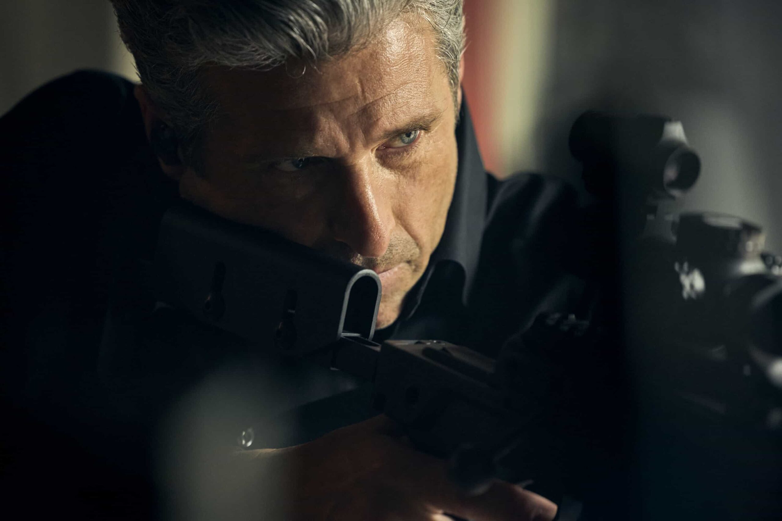 MEMORY OF A KILLER: Patrick Dempsey in the special two-night premiere event beginning Sunday, Jan. 25 (10:00-11:10 PM ET / Live to All Time Zones) immediately following the NFC Championship Game (6:00-10:00 PM ET / Live to All Time Zones).  © 2026 Fox Media LLC. CR: Jan Thijs/FOX.