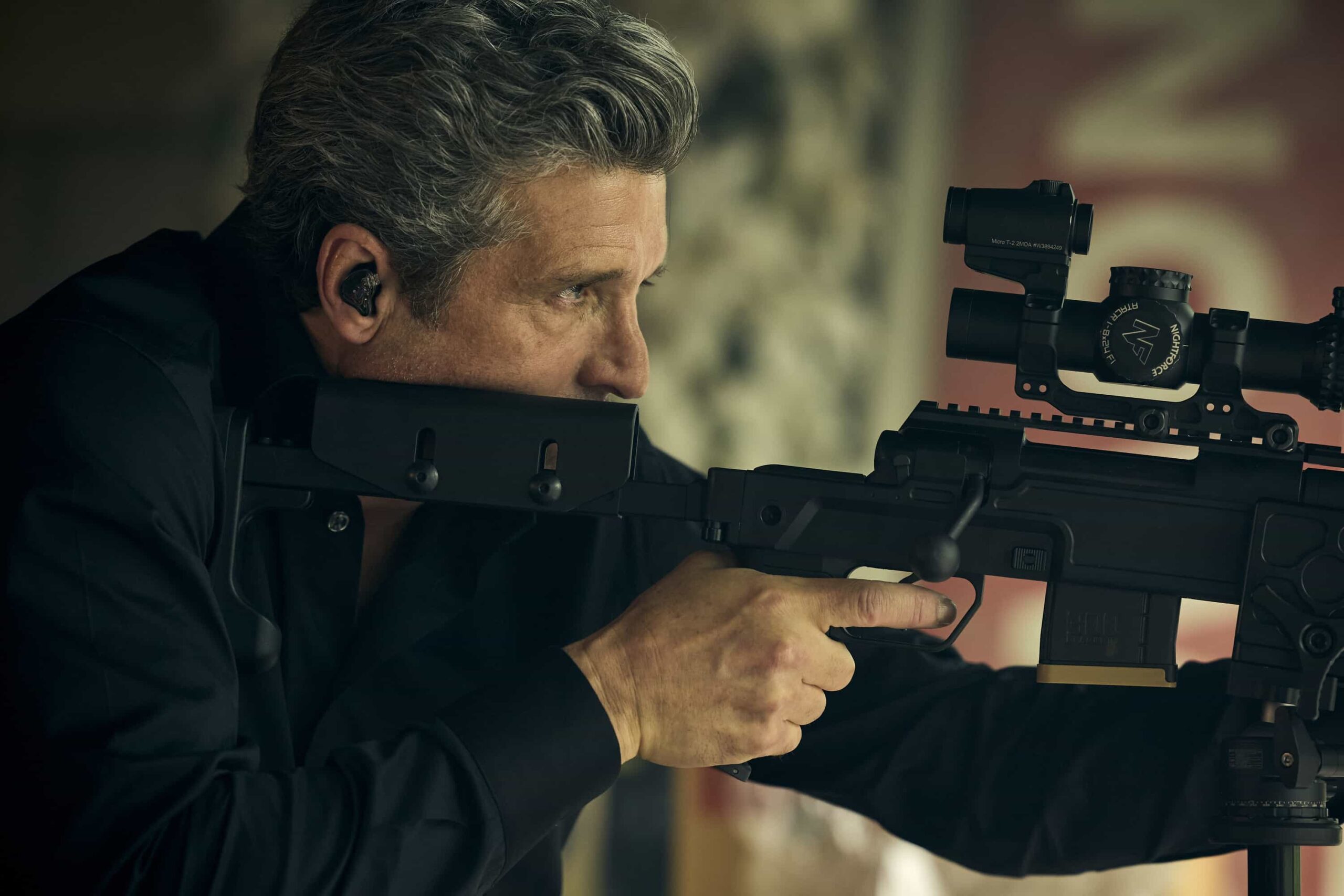 MEMORY OF A KILLER: Patrick Dempsey in the special two-night premiere event beginning Sunday, Jan. 25 (10:00-11:10 PM ET / Live to All Time Zones) immediately following the NFC Championship Game (6:00-10:00 PM ET / Live to All Time Zones). © 2026 Fox Media LLC. CR: Jan Thijs/FOX.