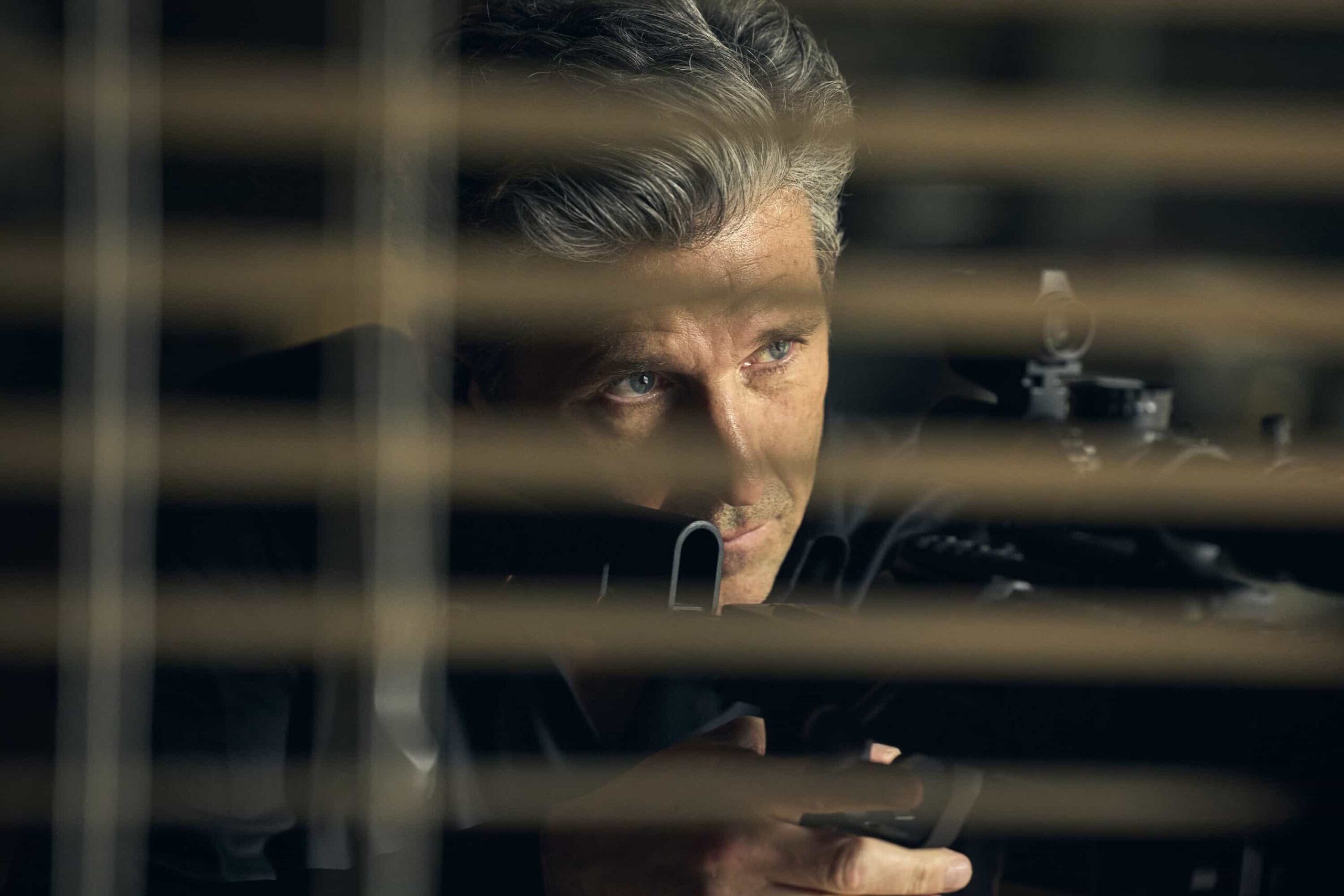 MEMORY OF A KILLER Season 1 Episode 1 still : Patrick Dempsey in the special two-night premiere event beginning Sunday, Jan. 25 (10:00-11:10 PM ET / Live to All Time Zones) immediately following the NFC Championship Game (6:00-10:00 PM ET / Live to All Time Zones).  © 2026 Fox Media LLC. CR: Jan Thijs/FOX.