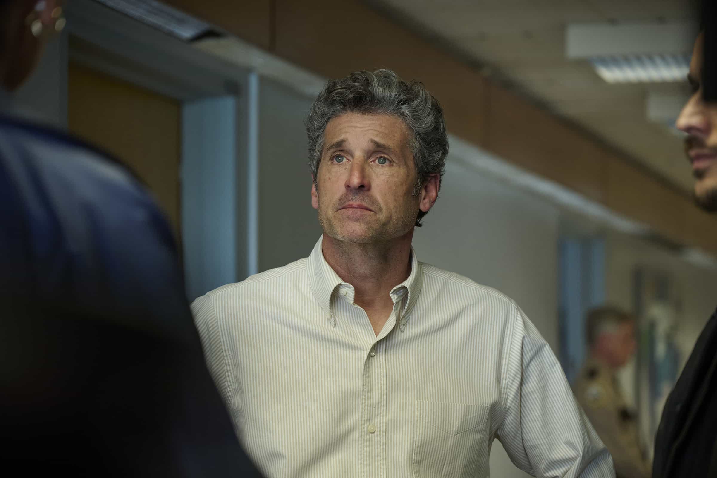 MEMORY OF A KILLER: Patrick Dempsey in the "Ferryman" episode of MEMORY OF A KILLER airing Monday, Jan. 26 (9:00-10:00 PM ET/PT). © 2026 Fox Media LLC. CR: Christos Kalohoridis/FOX.