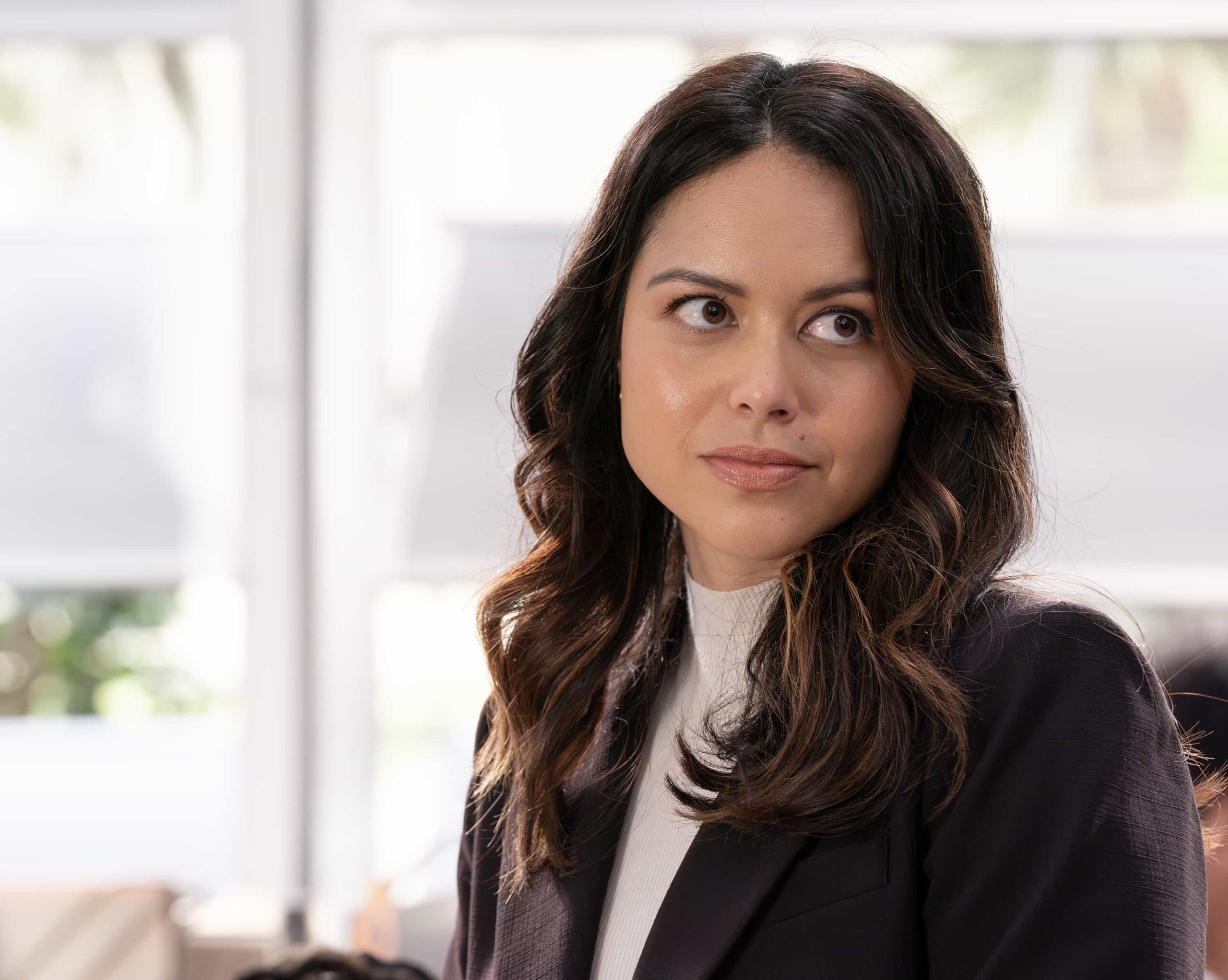 THE ROOKIE season 8 episode 4 - “Cut and Run” - While out in the city, Nolan and Bailey witness a murder in public and immediately spring into action in the hopes of finding the person responsible. Meanwhile, Angela and Wesley have a big life decision that may affect their future. MONDAY, JAN. 26 (10:00-11:00 p.m. EST) on ABC. (Disney/Mike Taing) 
ALYSSA DIAZ