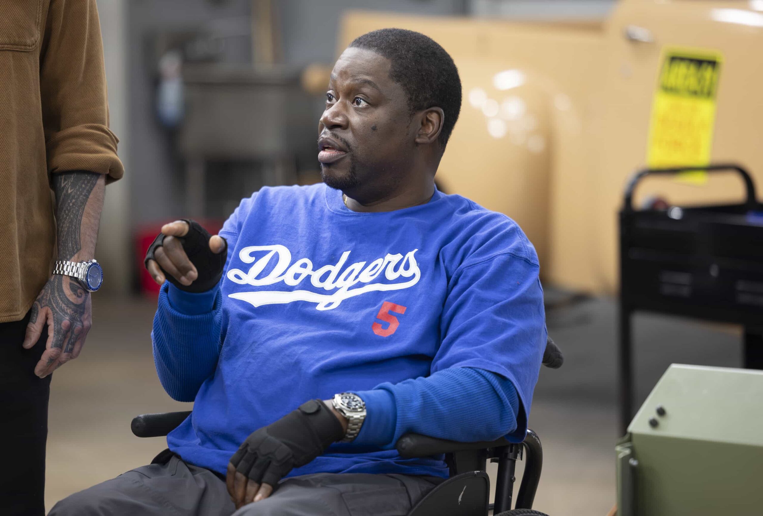 SHIFTING GEARS - “Uncle Sam” - Matt is thrilled to show off his military-hero son Sam, but a shift in Sam’s career could finally give Riley a chance to be the golden child. Meanwhile, Andy’s singing hits all the wrong notes for Riley. Jesse Williams and Luke Macfarlane guest star. WEDNESDAY, JAN. 28 (8:00-8:30 p.m. EST) on ABC. (Disney/Raymond Liu) 
DARYL "CHILL" MITCHELL