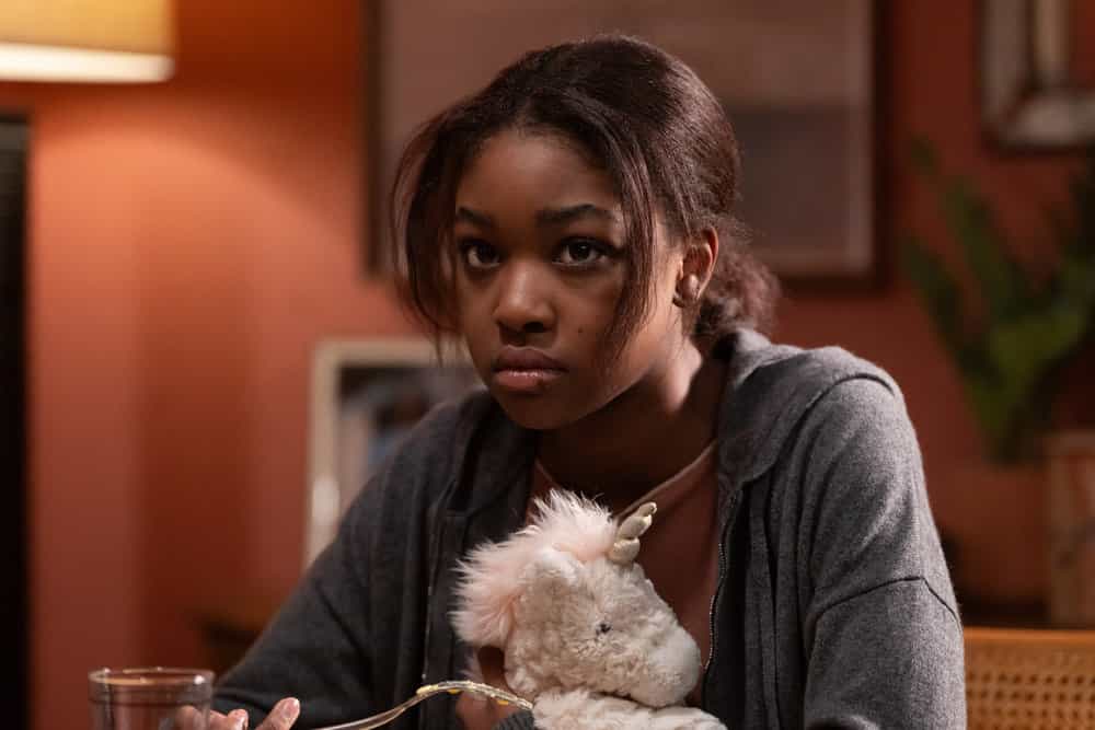 LAW & ORDER: SPECIAL VICTIMS UNIT -- "Hubris" Episode 27013 -- Pictured: Milan Marsh as Riley -- (Photo by: Virginia Sherwood/NBC)