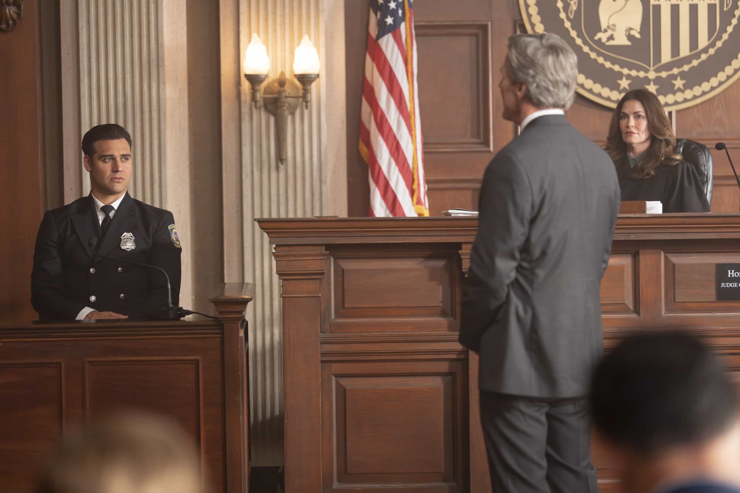 9-1-1: “Handle with Care” - Harry’s first day as a probie proves to be more challenging than Chimney expects. Meanwhile, Eddie and Hen are called into court over a former patient that brings back some old demons. THURSDAY, JAN. 29 (8:00-9:00 p.m. EST) on ABC.  (Disney/Christopher Willard) 
RYAN GUZMAN