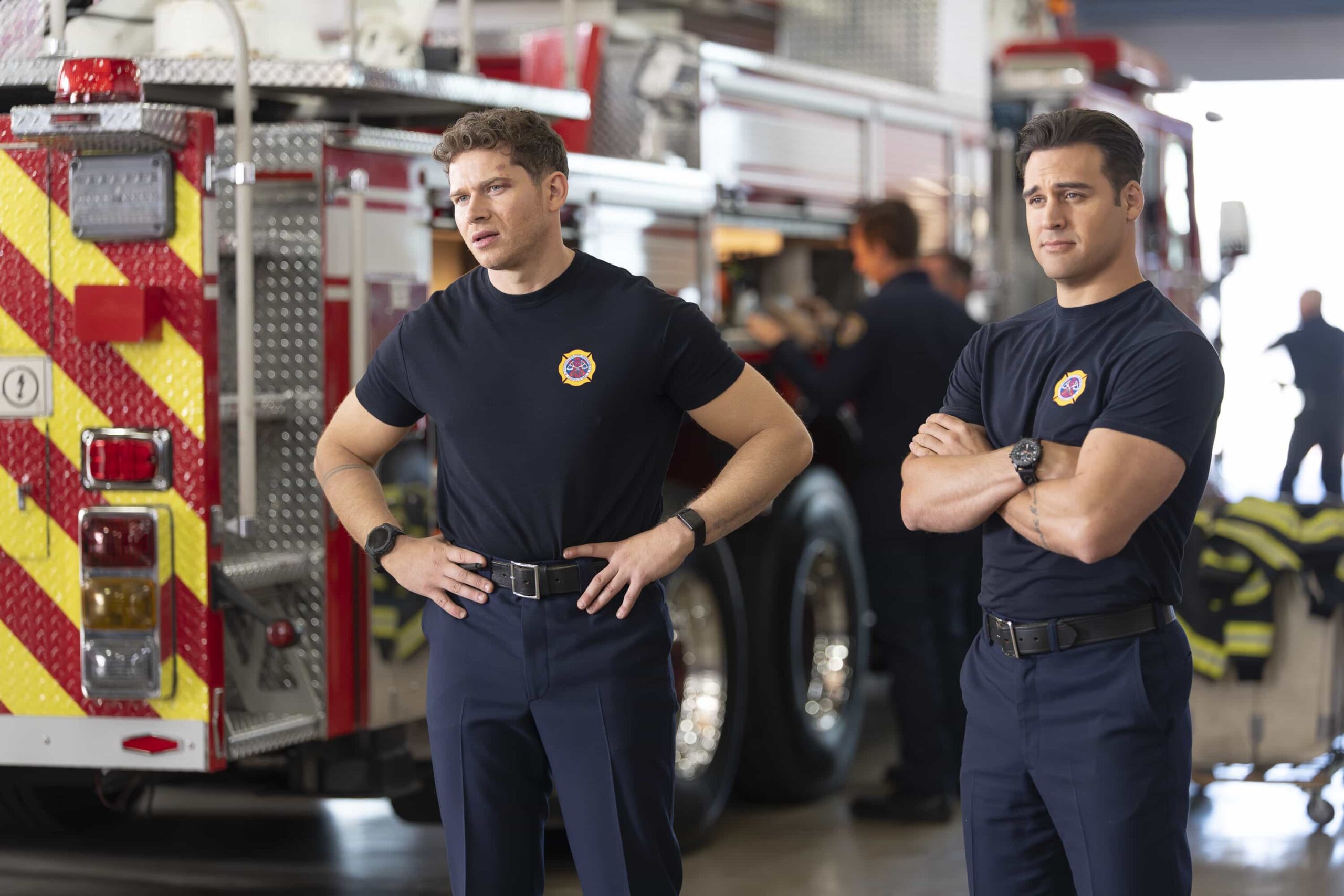 9-1-1 season 9 episode 10 OLIVER STARK, RYAN GUZMAN
