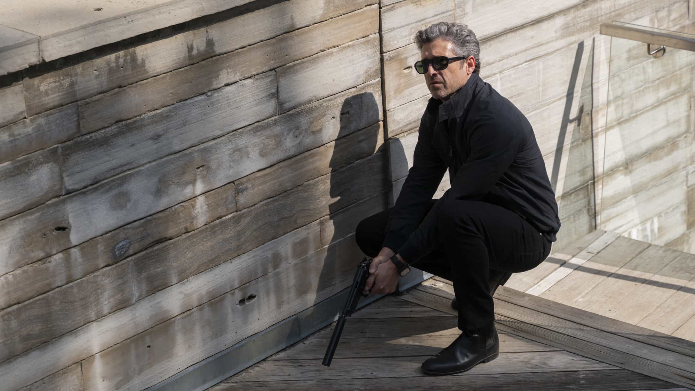 MEMORY OF A KILLER Season 1 Episode 3 Photo : Patrick Dempsey in the "Samurai" episode of MEMORY OF A KILLER airing Monday, Feb. 2 (9:00-10:00 PM ET/PT). © 2026 Fox Media LLC. CR: Danielle Blancher/FOX.