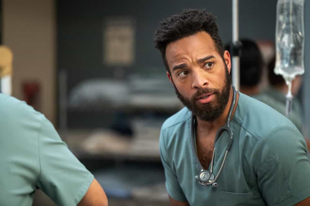 BRILLIANT MINDS Season 2 Episode 14 Still -- "The Invisible Man" Episode 214 -- Pictured: John Clarence Stewart as Dr. Anthony Thorne -- (Photo by: Pief Weyman/NBC)