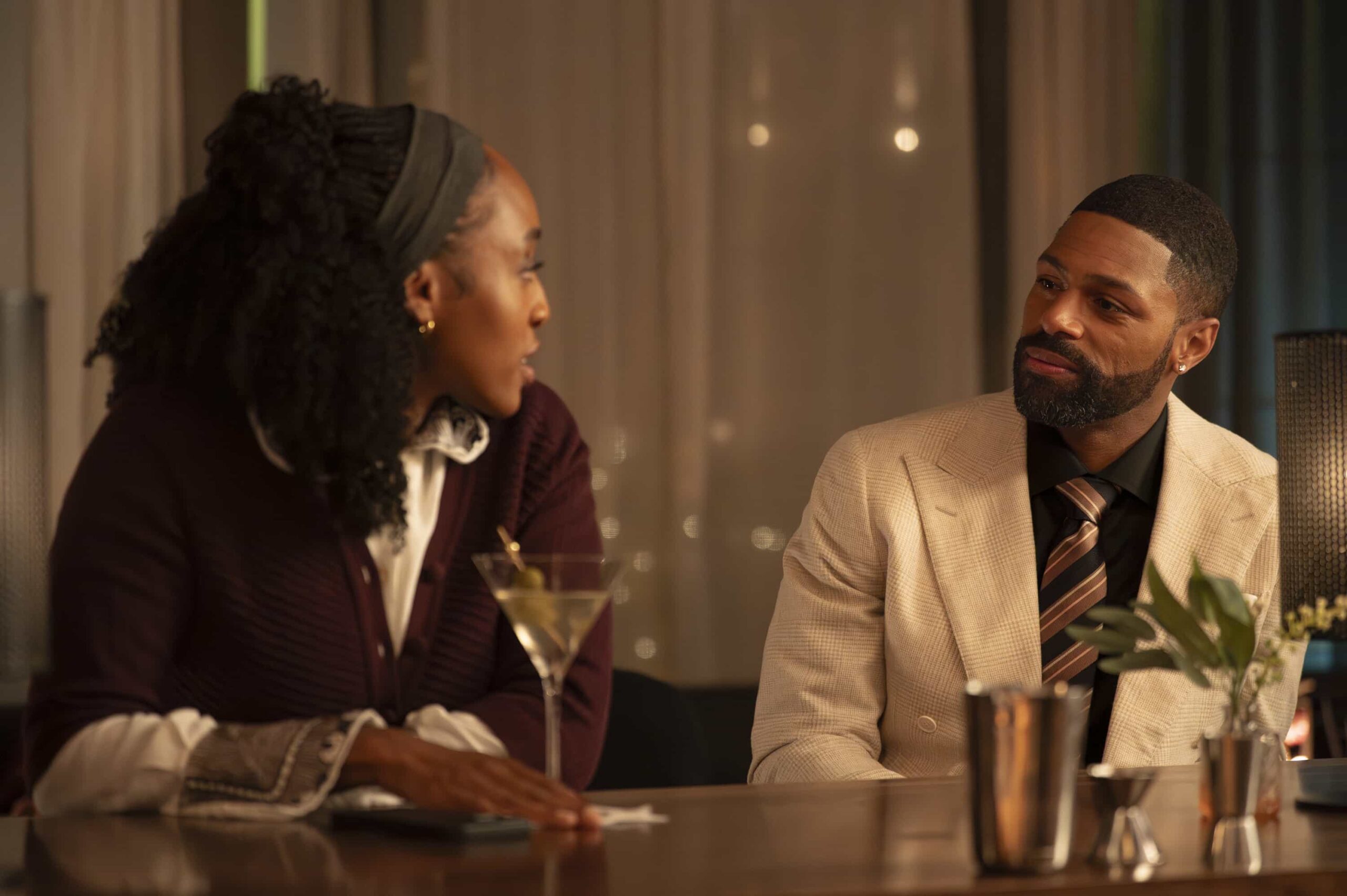 WILL TRENT Season 4 Episode 5 - “Nice to Meet You, Malcolm” - As Angie and Ormewood track animal-masked thieves across a string of multimillion-dollar heists, Will and Faith investigate the murder of a high-end matchmaking mogul. Meanwhile, Faith meets a mysterious man who is more than he seems. TUESDAY, FEB. 3 (8:00-9:00 p.m. EST) on ABC. (Disney/Daniel Delgado Jr.) 
IANTHA RICHARDSON, DEVAUGHN NIXON