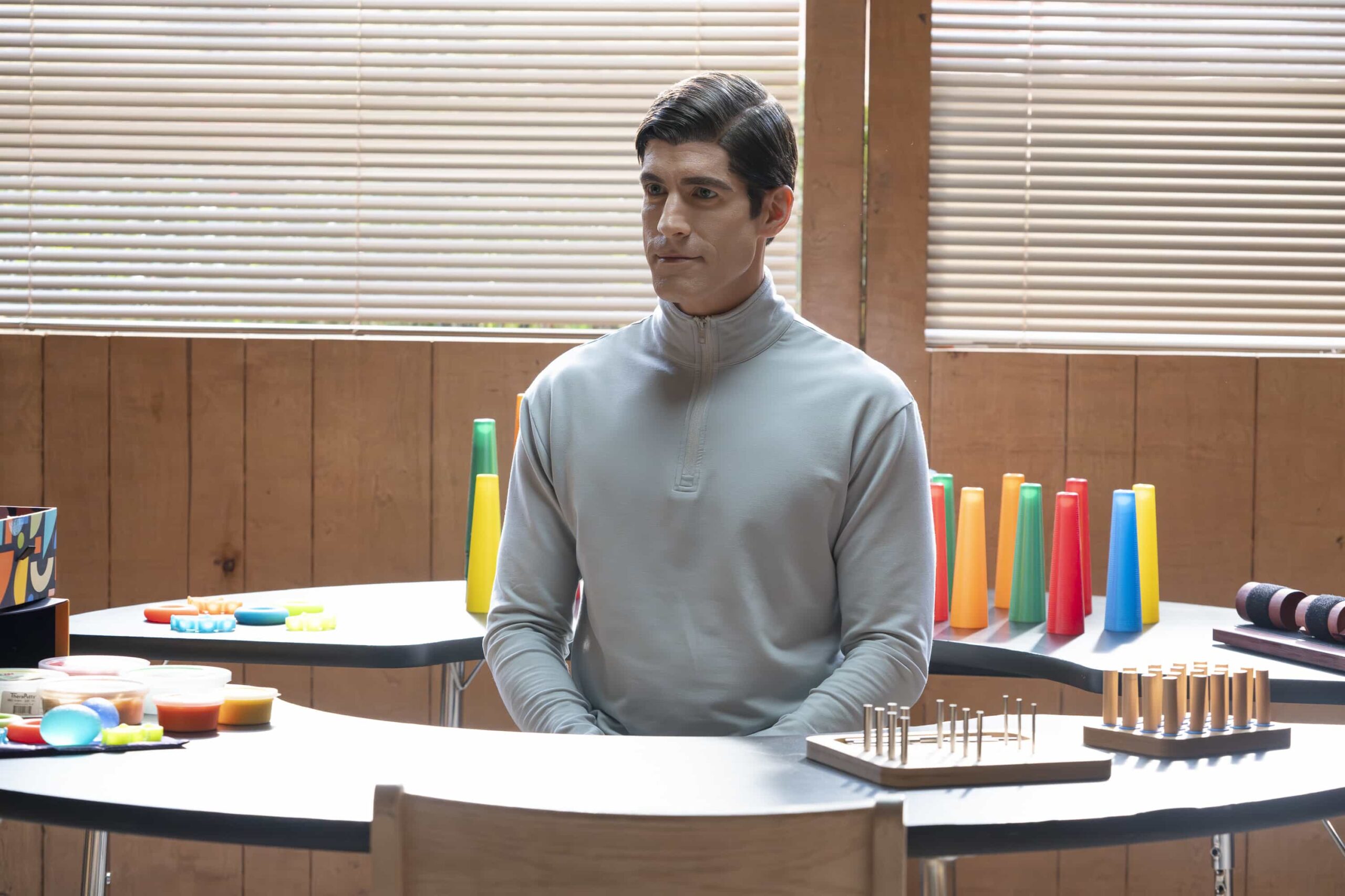 HIGH POTENTIAL - “The Faust and the Furious” - Oz faces a deeply personal struggle when he discovers his late father’s headstone was never ordered. Elsewhere, the team investigates the murder of a tech founder obsessed with life extension. TUESDAY, FEB. 3 (9:00-10:01 p.m. EST) on ABC. (Disney/Jessica Perez) 
BRAD RAIDER