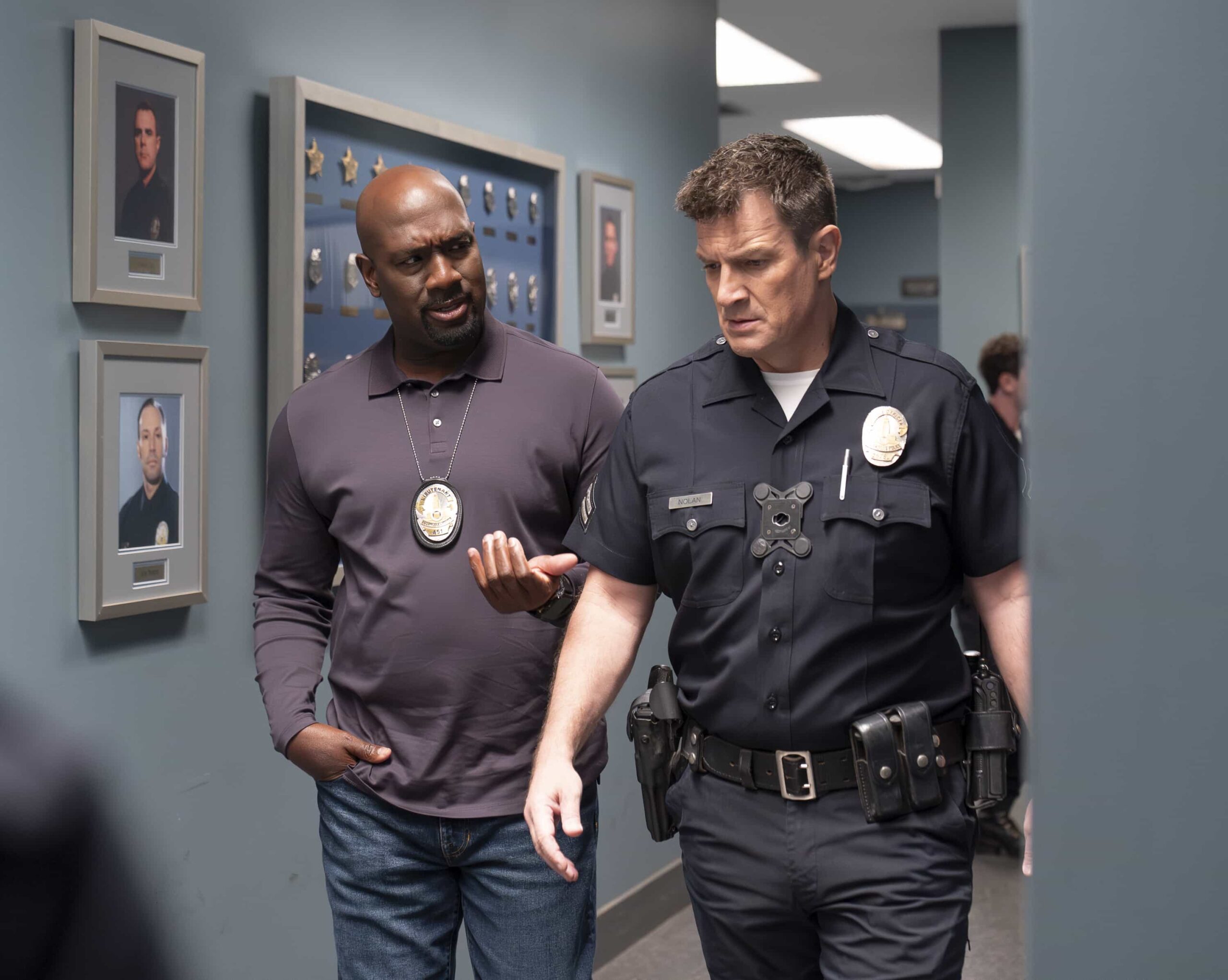 The Rookie Season 8 Episode 6 RICHARD T. JONES, NATHAN FILLION