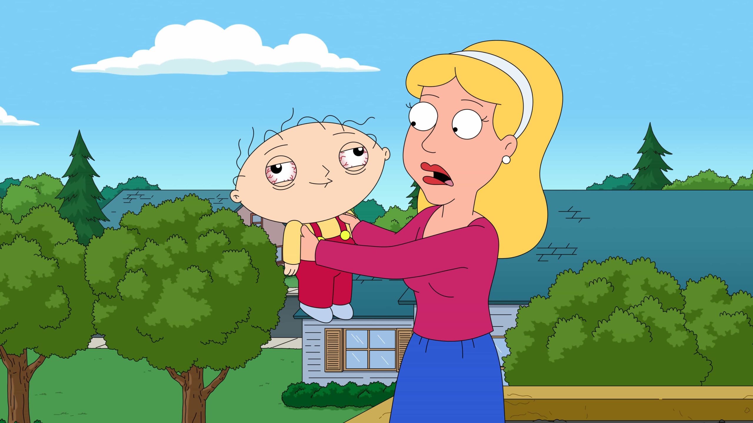FAMILY GUY Season 24 Episode 1 Picture : For the first time in the show's history, Lois and Stewie finally understand each other -- thanks to Brian's edibles -- and explore and try to explain their complicated relationship in the all-new "The Edible Arrangement" season premiere episode of Family Guy airing Sunday, February 15 (9:31-10:00 PM ET/PT) on FOX. FAMILY GUY © 2026 by 20th Television