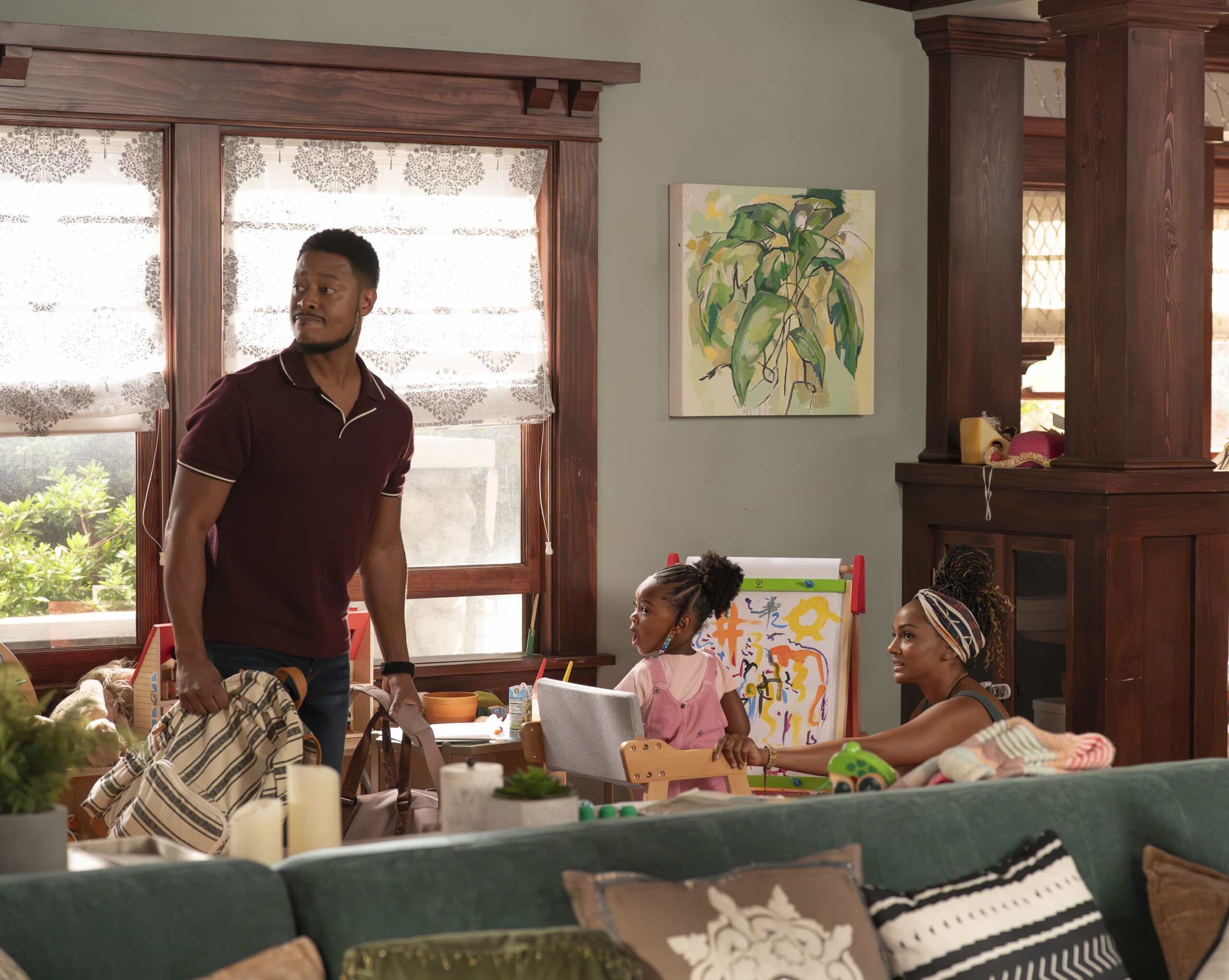 THE ROOKIE - “Baja” - Harper and Lucy go undercover in Baja while investigating the murder of two young women. Back in LA, Bradford and the FBI task force assist in the investigation, while Nolan and Bailey navigate their long-distance relationship. MONDAY, FEB. 16 (10:00-11:00 p.m. EST) on ABC. (Disney/Mike Taing) 
ARJAY SMITH, MEKIA COX