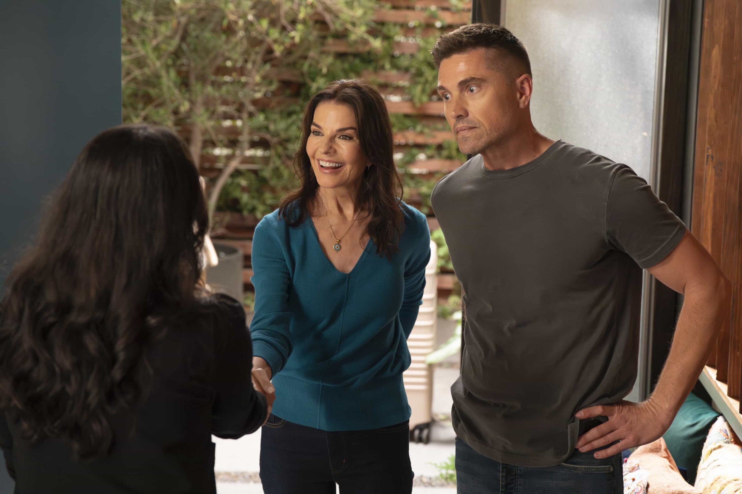 THE ROOKIE Season 8 Episode 8 Promo - “Grand Theft Aircraft” - Nolan and Garza lead a high-stakes operation that quickly goes south. Lucy and Tim navigate their relationship when an unexpected visitor shows up. Meanwhile, the team conducts a citywide search for a suspect. MONDAY, FEB. 23 (10:00-11:00 p.m. EST) on ABC. (Disney/Mike Taing) 
SELA WARD, ERIC WINTER