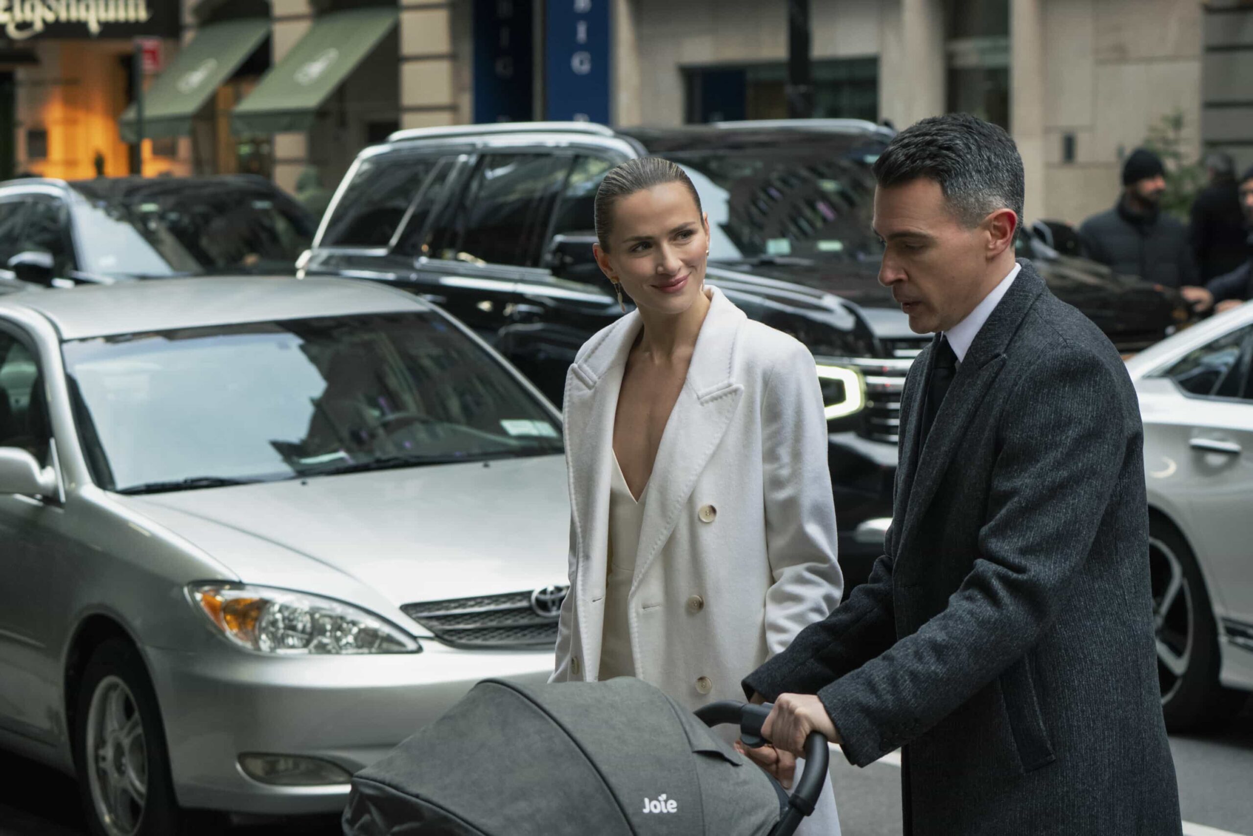 FBI Season 8 Episode 11 “Confetti” – When an undercover operation being led by Special Agent Nina Chase (guest star Shantel VanSanten) goes sideways, the team works together to flip their only witness to help them hunt down a rip crew at a cartel wedding. The aftermath leads Nina and Scola to realize they are ready to tie the knot, on FBI, Monday, Feb. 23 (9:00-10:00 PM, ET/PT). Pictured (L-R): Shantel VanSanten as Special Agent Nina Chase and John Boyd as Special Agent Stuart Scola. Photo: Bennett Raglin/CBS ©2026 CBS Broadcasting, Inc. All Rights Reserved.