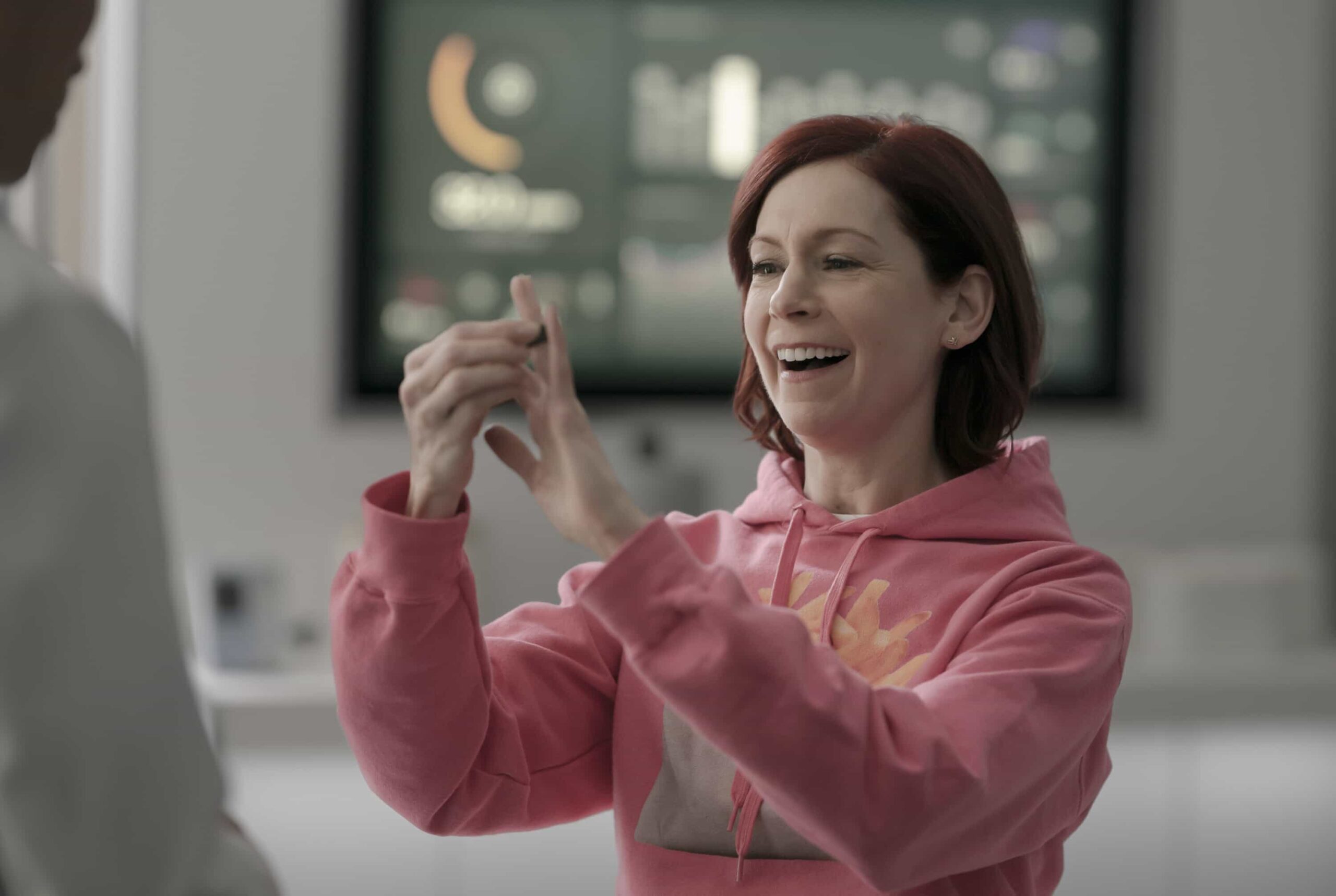 Elsbeth Season 3 Episode 11 “Ol’Man Liver” – Elsbeth battles a wealthy biohacker (Hamish Linklater) who will do anything to stay young, including an extreme diet, vigorous exercise, and murder, on ELSBETH, Thursday, Feb. 26 (10:00-11:00 PM, ET/PT) on the CBS Television Network and streaming on Paramount+   Pictured : Carrie Preston as Elsbeth Tascioni  Photo: Michael Parmelee/CBS ©2025 CBS Broadcasting, Inc. All Rights Reserved.