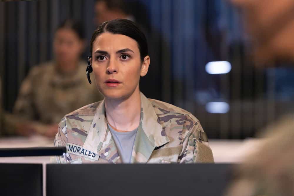 THE HUNTING PARTY -- "Noah Cyrus" Episode 205 -- Pictured: Sara Garcia as Jennifer Morales -- (Photo by: Danielle Mathias/NBC)