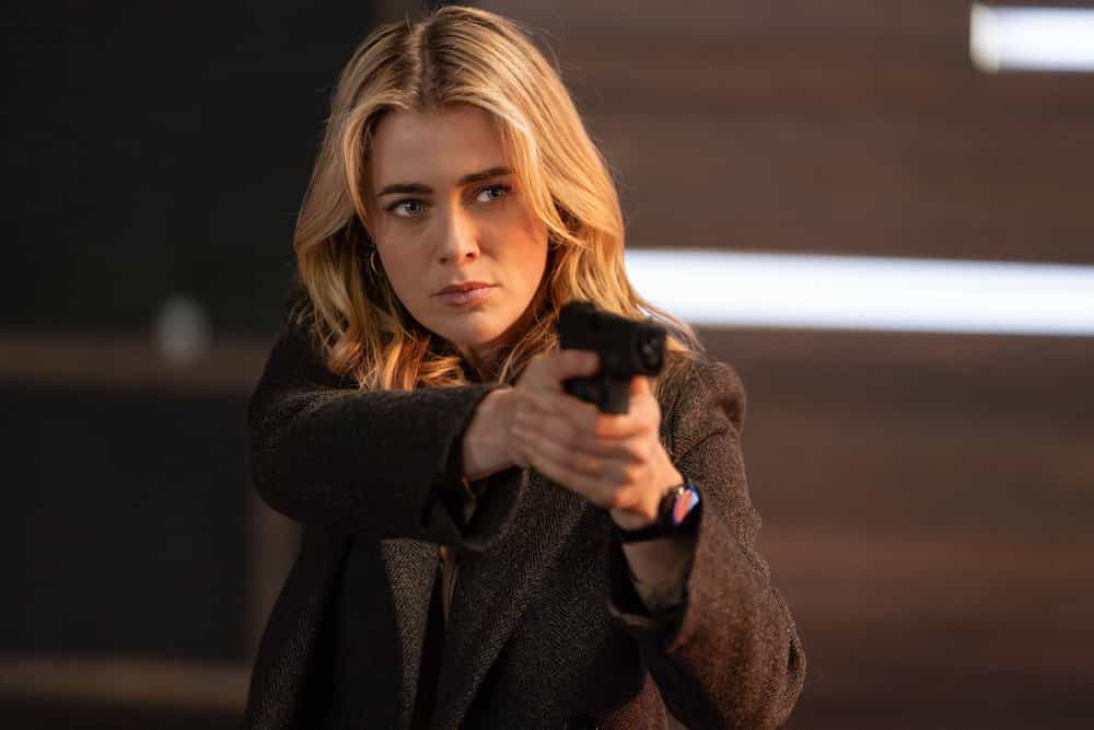 The Hunting Party Season 2 Episode 5 -- "Noah Cyrus" Episode 205 -- Pictured: Melissa Roxburgh as Rebecca 'Bex' Henderson -- (Photo by: Ralph Bavaro/NBC)