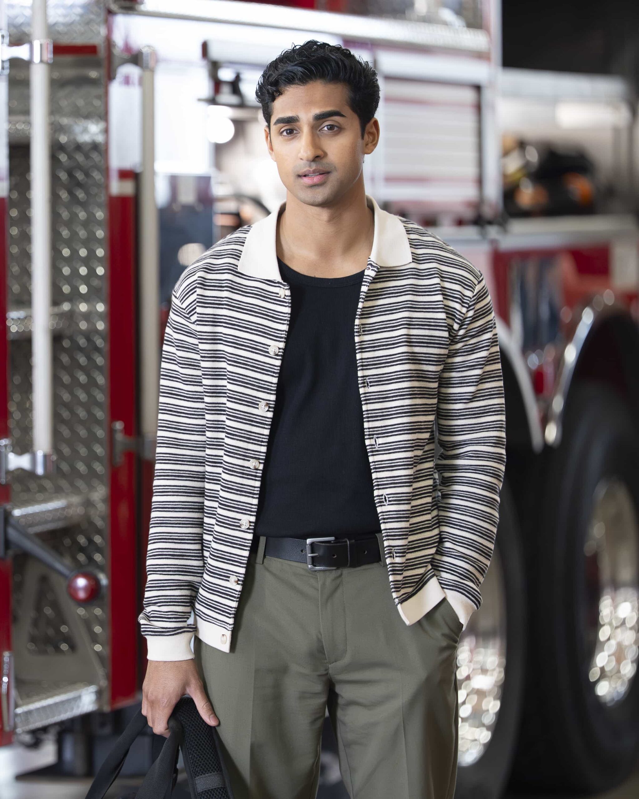 9-1-1 - “Going Once, Going Twice” - When a medical examiner becomes entangled in a dangerous situation during an autopsy, the 118 is called in to assist. Meanwhile, the 118 hosts an LAFD charity bachelor auction. THURSDAY, FEB. 26 (8:00-9:00 p.m. EST) on ABC. (Disney/Christopher Willard) 
ANIRUDH PISHARODY