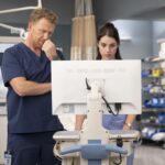 Grey's Anatomy Season 22 Episode 11 KEVIN MCKIDD, ADELAIDE KANE