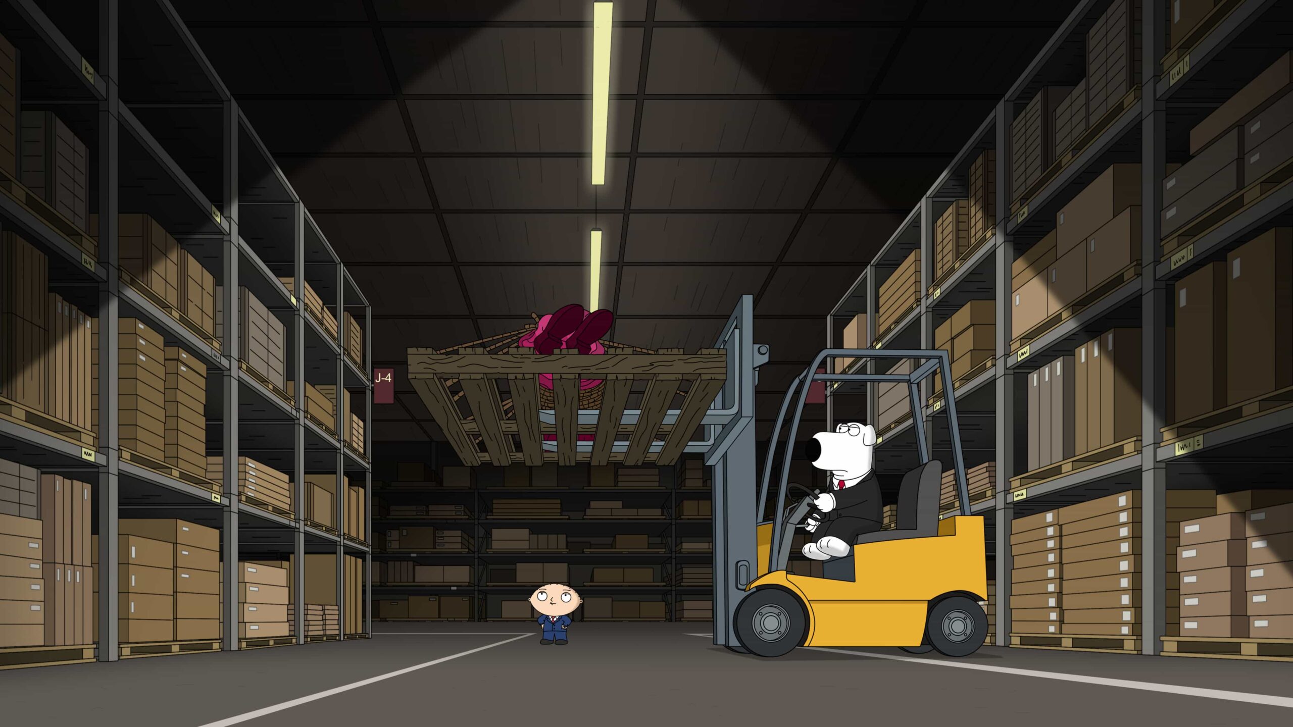 FAMILY GUY Season 24 Episode 4 : Meg pursues an unlikely friendship with an NFL great; Stewie and Brian host a dinner party at a?home furnishing?store in the all-new "Bringing Up Brady" episode of Family Guy airing Sunday, March 1 (8:00-8:31 PM ET/PT) on FOX. FAMILY GUY © 2026 by 20th Television