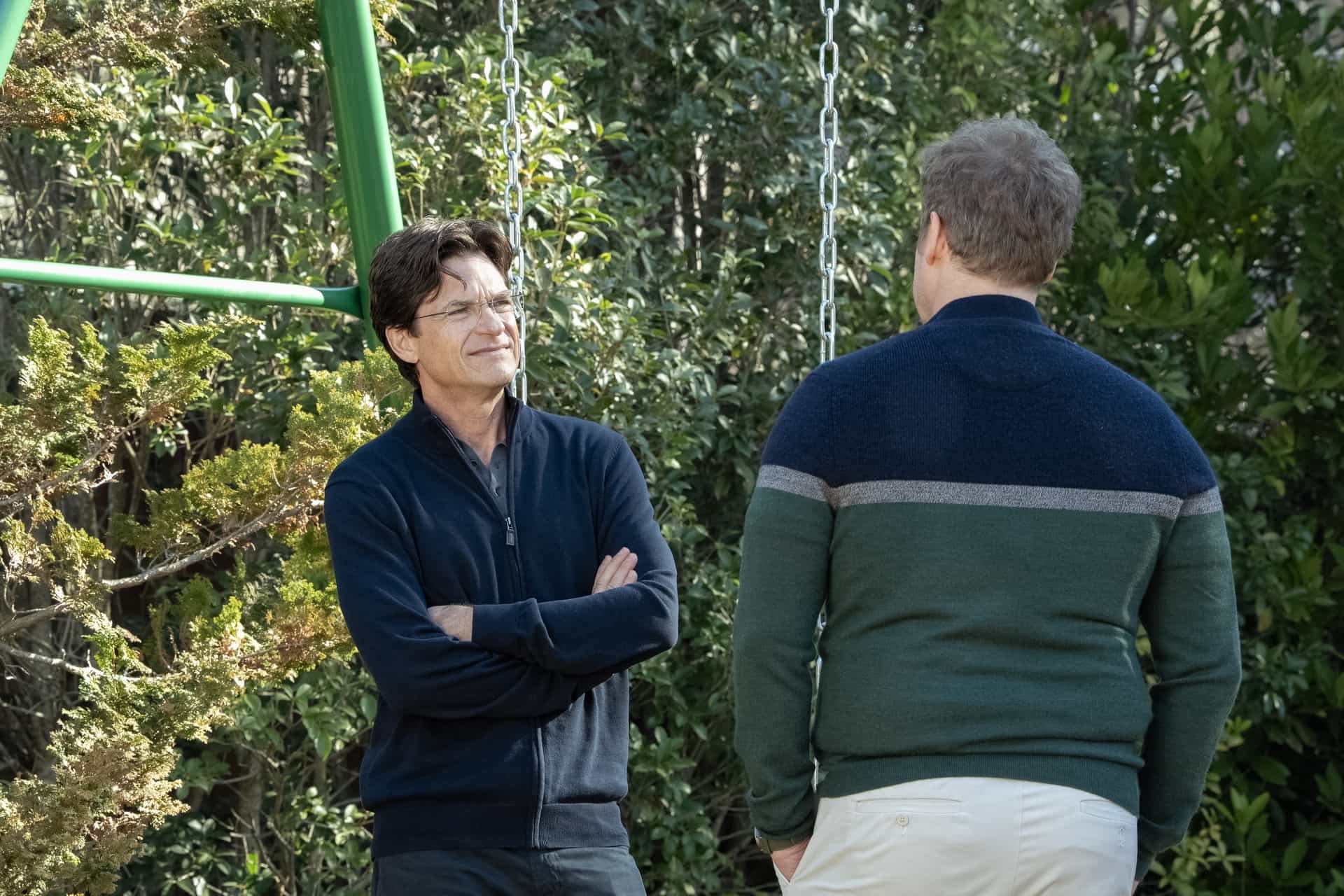 DTF St. Louis Season 1 Episode 1 Photos “Cornhole” 7 Jason Bateman, David Harbour DTF ST. LOUIS Season 1 Episode 1