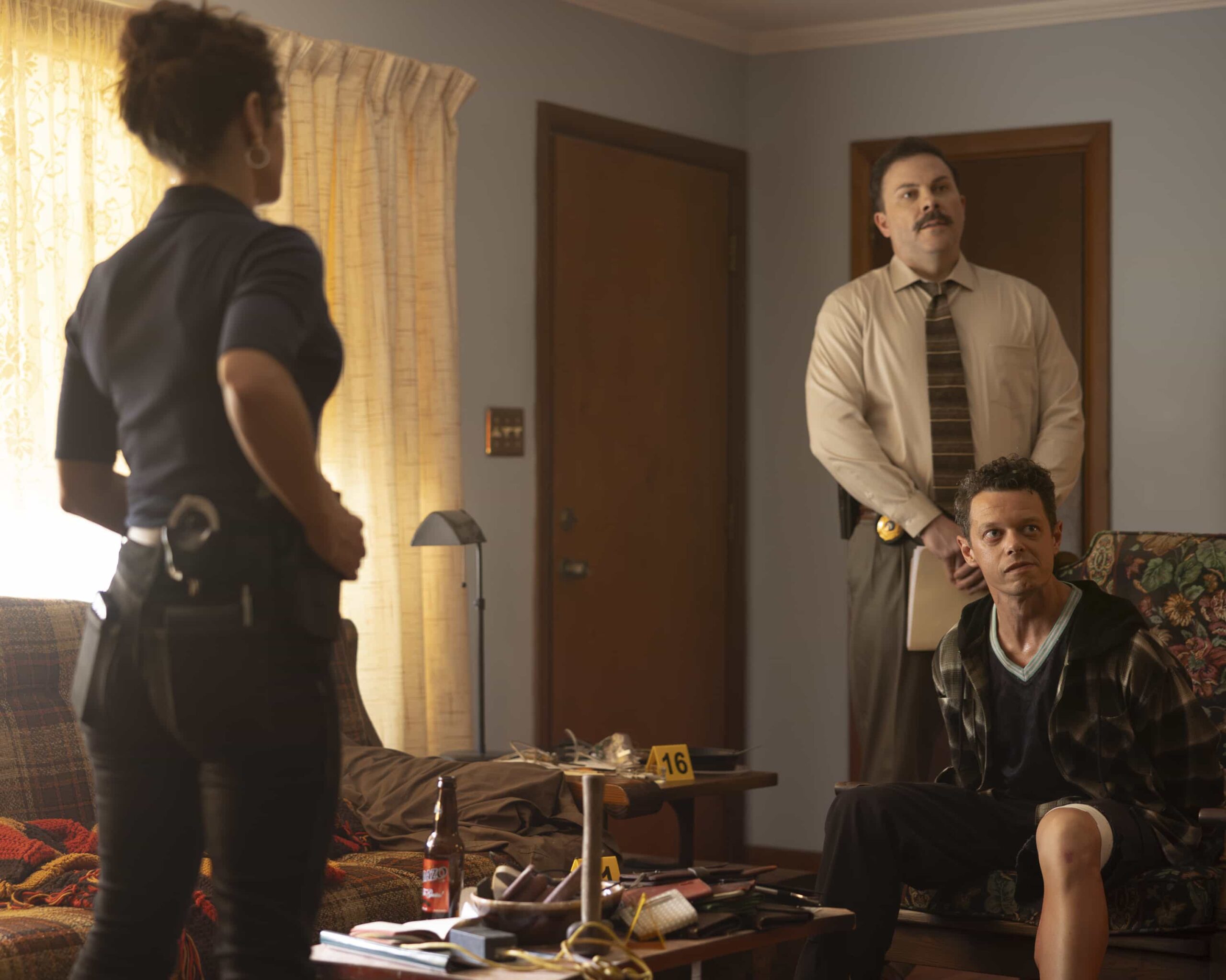 RJ DECKER - “Pilot” - Ex-con photographer RJ Decker becomes a PI in South Florida, solving strange cases with help from his journalist ex, her cop wife, and an enigmatic woman from his past who may help or destroy him. Tuesday, MARCH 3 (10:00-11:00 p.m. EST) on ABC. (Disney/Dana Hawley) 
MATTHEW CORNWELL, DAVID DARROW