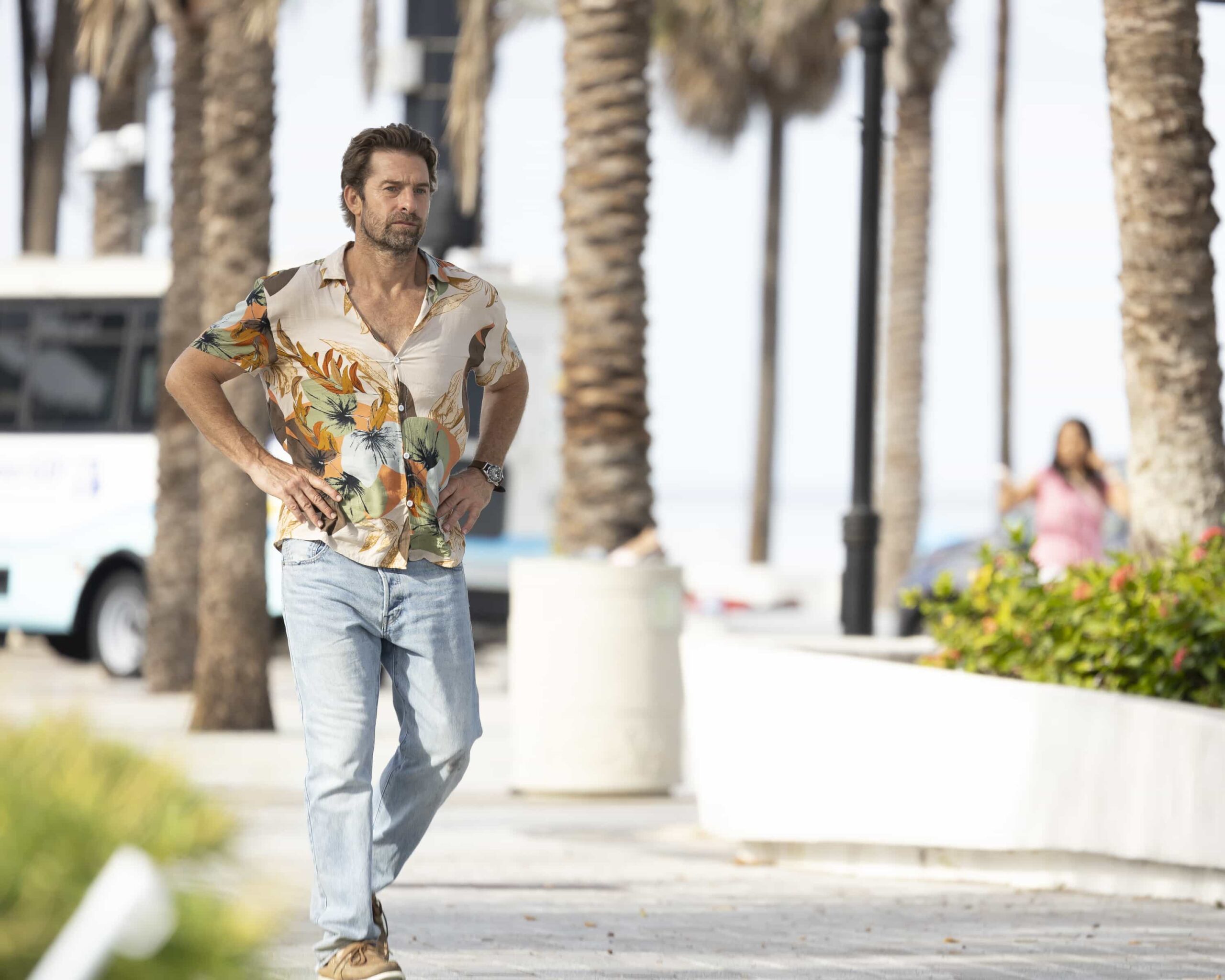 R.J. DECKER Season 1 Episode 1 - “Pilot” - Ex-con photographer RJ Decker becomes a PI in South Florida, solving strange cases with help from his journalist ex, her cop wife, and an enigmatic woman from his past who may help or destroy him. TUESDAY, MARCH 3 (10:00-11:00 p.m. EST) on ABC. (Disney/Dana Hawley) 
SCOTT SPEEDMAN